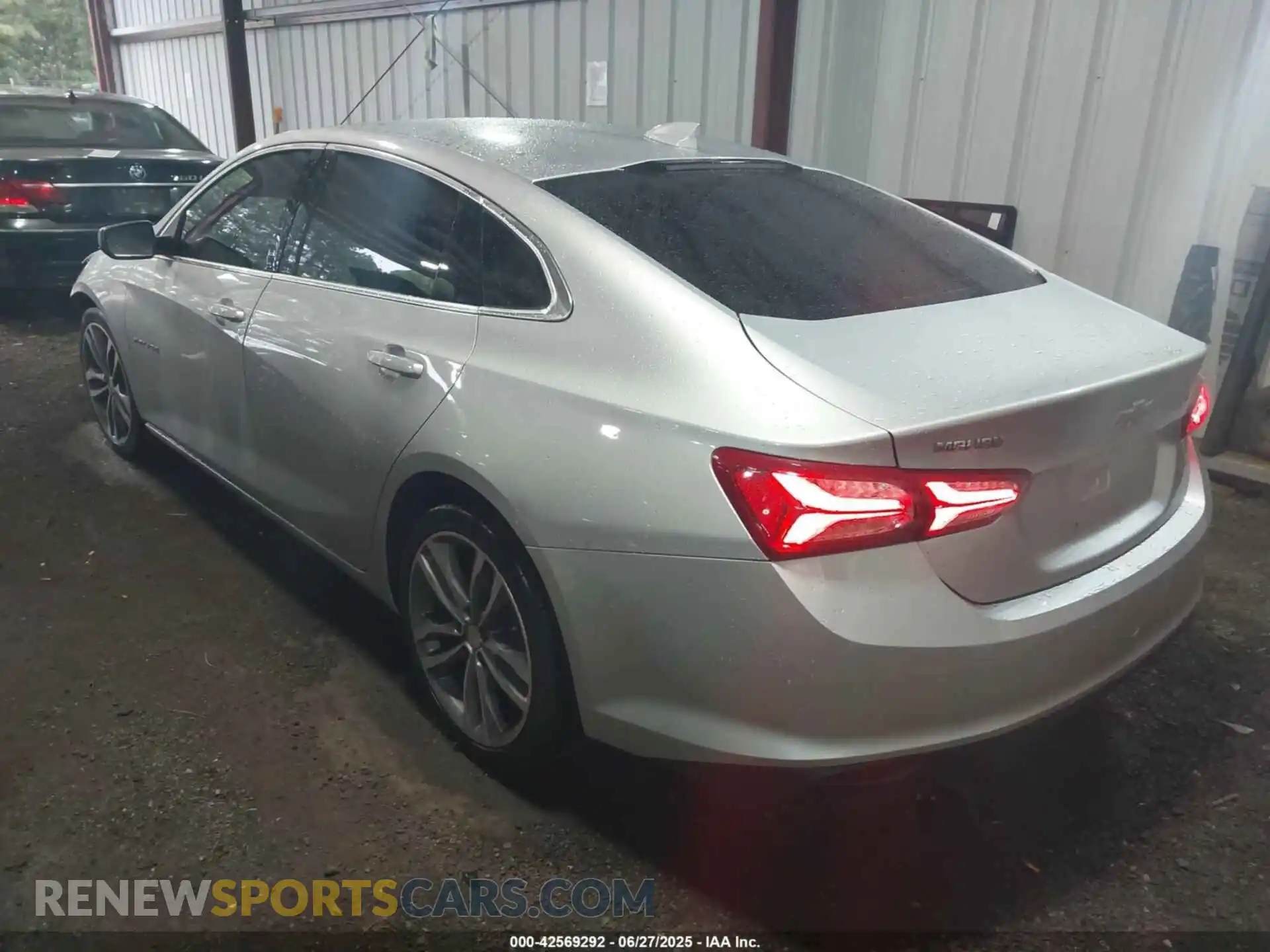 3 Photograph of a damaged car 1G1ZD5ST6MF024573 CHEVROLET MALIBU 2021