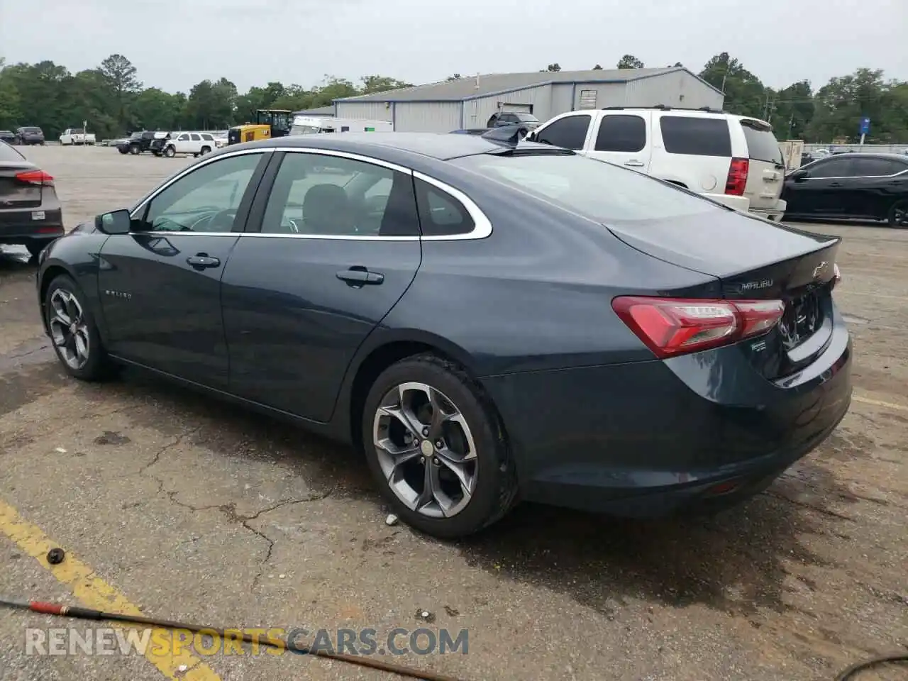2 Photograph of a damaged car 1G1ZD5ST6MF026260 CHEVROLET MALIBU 2021
