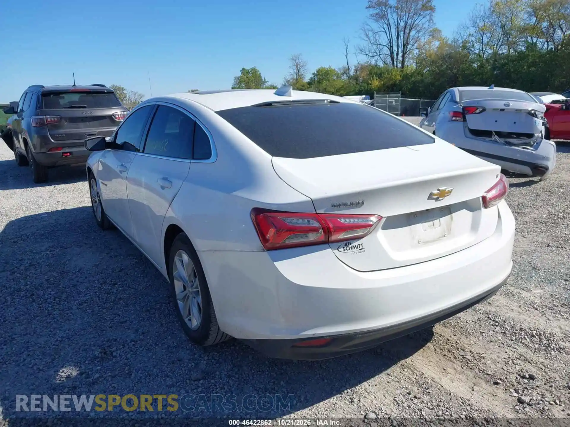 3 Фотография поврежденного автомобиля 1G1ZD5ST6MF034360 CHEVROLET MALIBU 2021