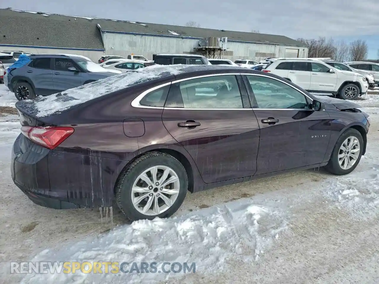 3 Photograph of a damaged car 1G1ZD5ST6MF041759 CHEVROLET MALIBU 2021