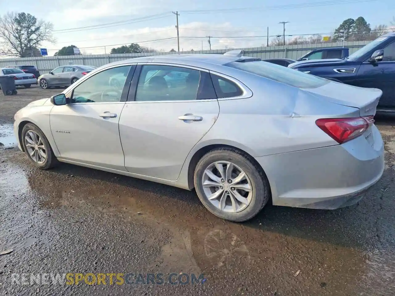 2 Photograph of a damaged car 1G1ZD5ST6MF044905 CHEVROLET MALIBU 2021