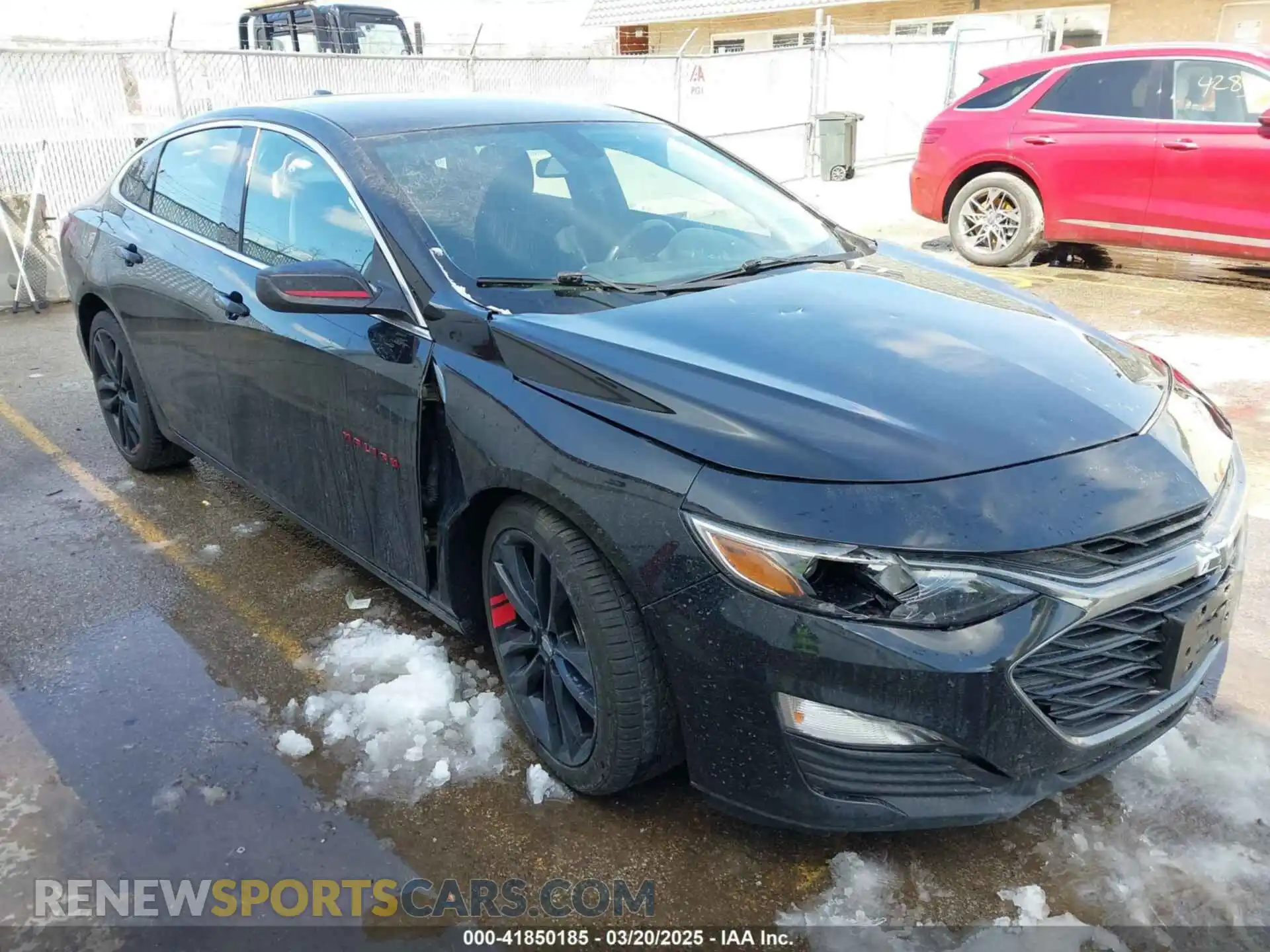 1 Photograph of a damaged car 1G1ZD5ST6MF048422 CHEVROLET MALIBU 2021