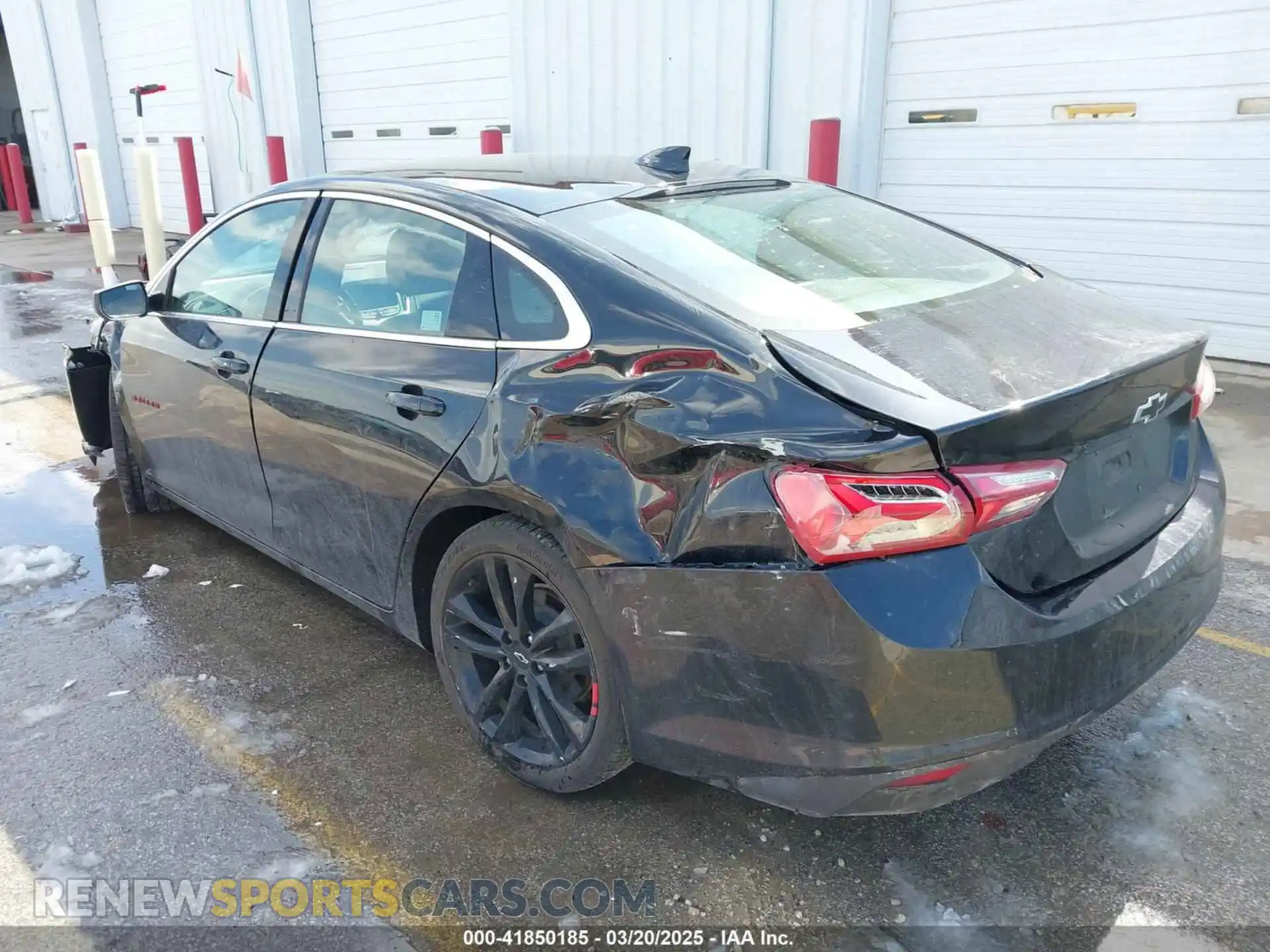 3 Photograph of a damaged car 1G1ZD5ST6MF048422 CHEVROLET MALIBU 2021
