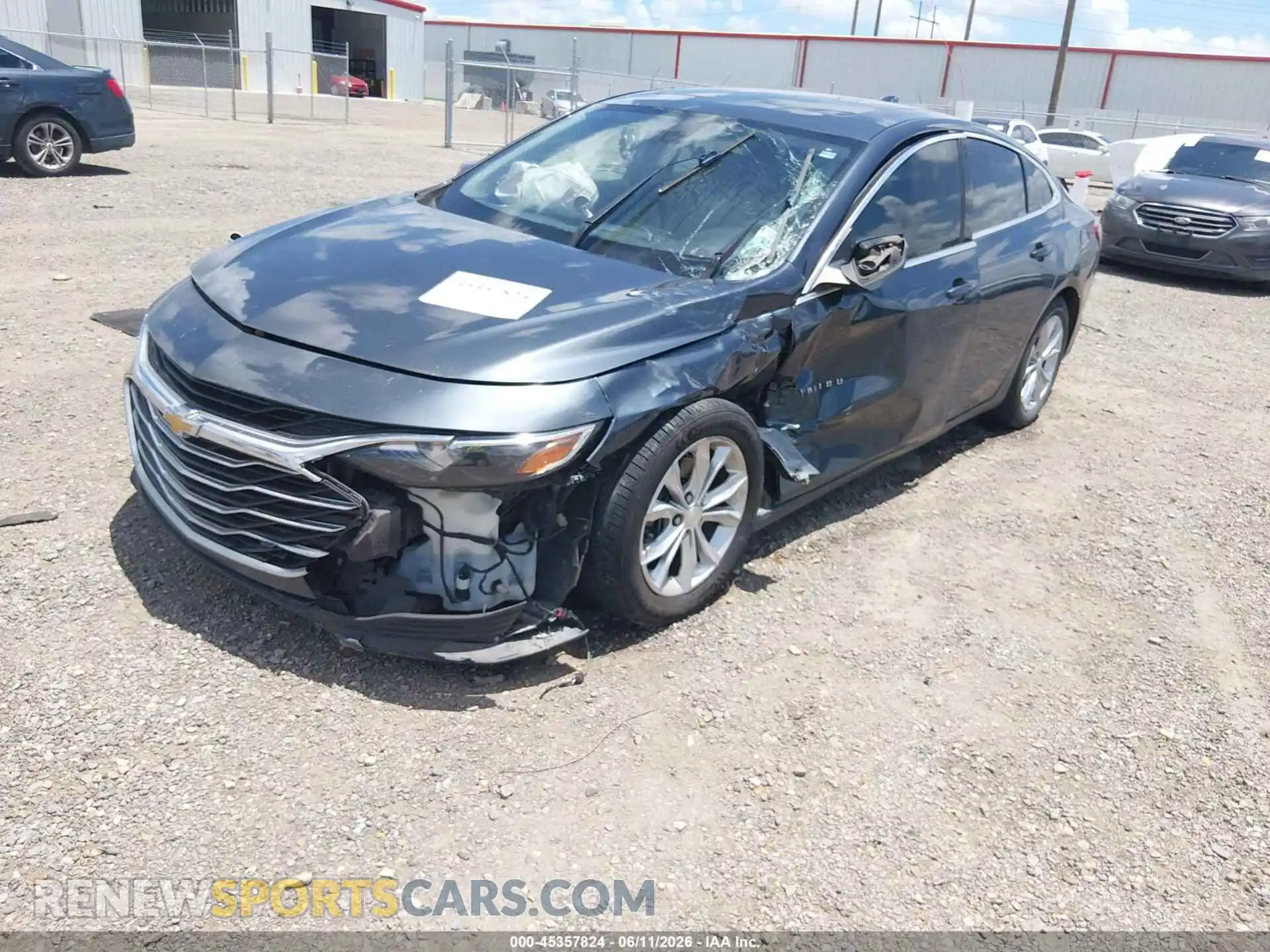 2 Photograph of a damaged car 1G1ZD5ST6MF054236 CHEVROLET MALIBU 2021