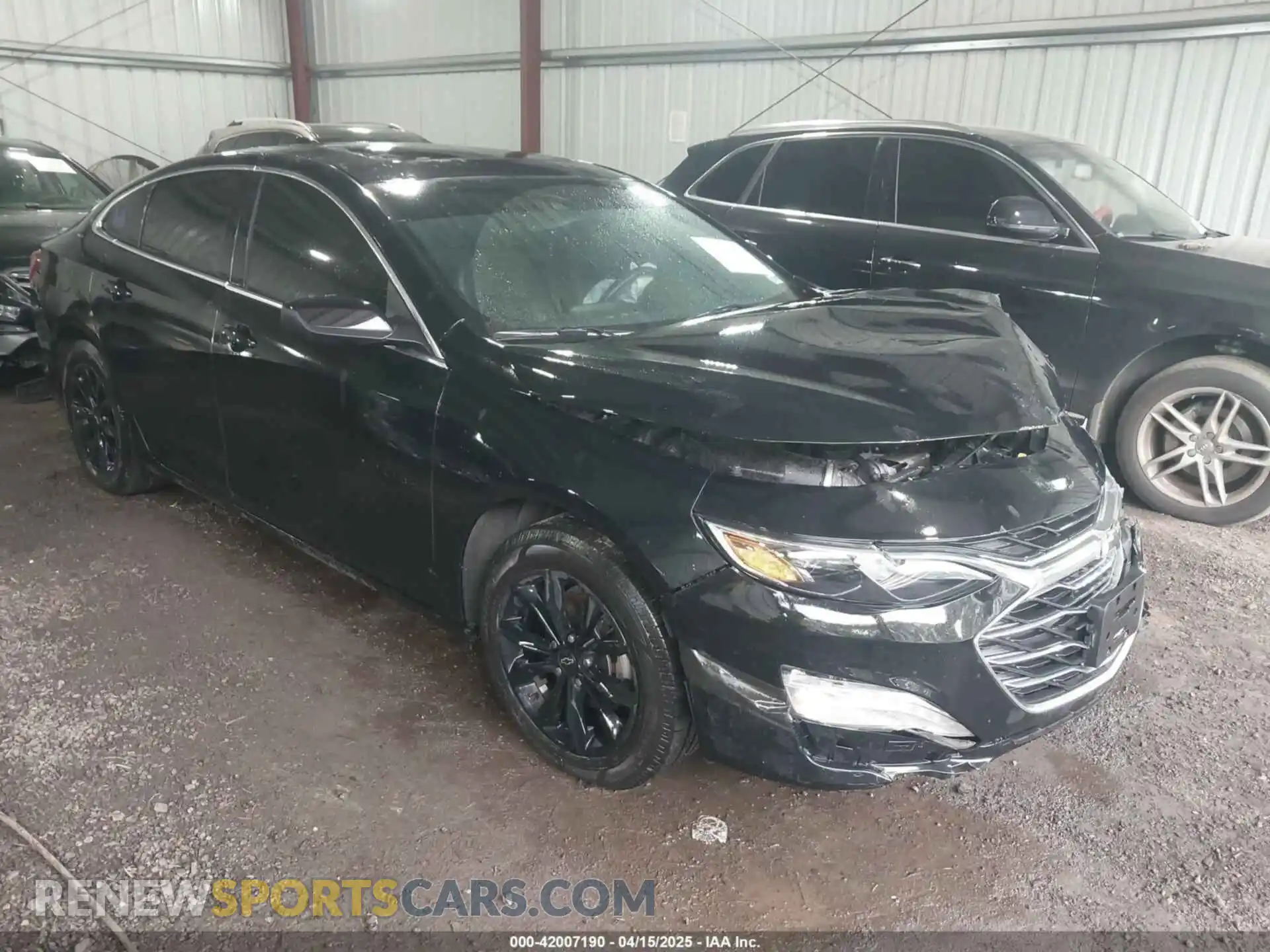 1 Photograph of a damaged car 1G1ZD5ST6MF054401 CHEVROLET MALIBU 2021