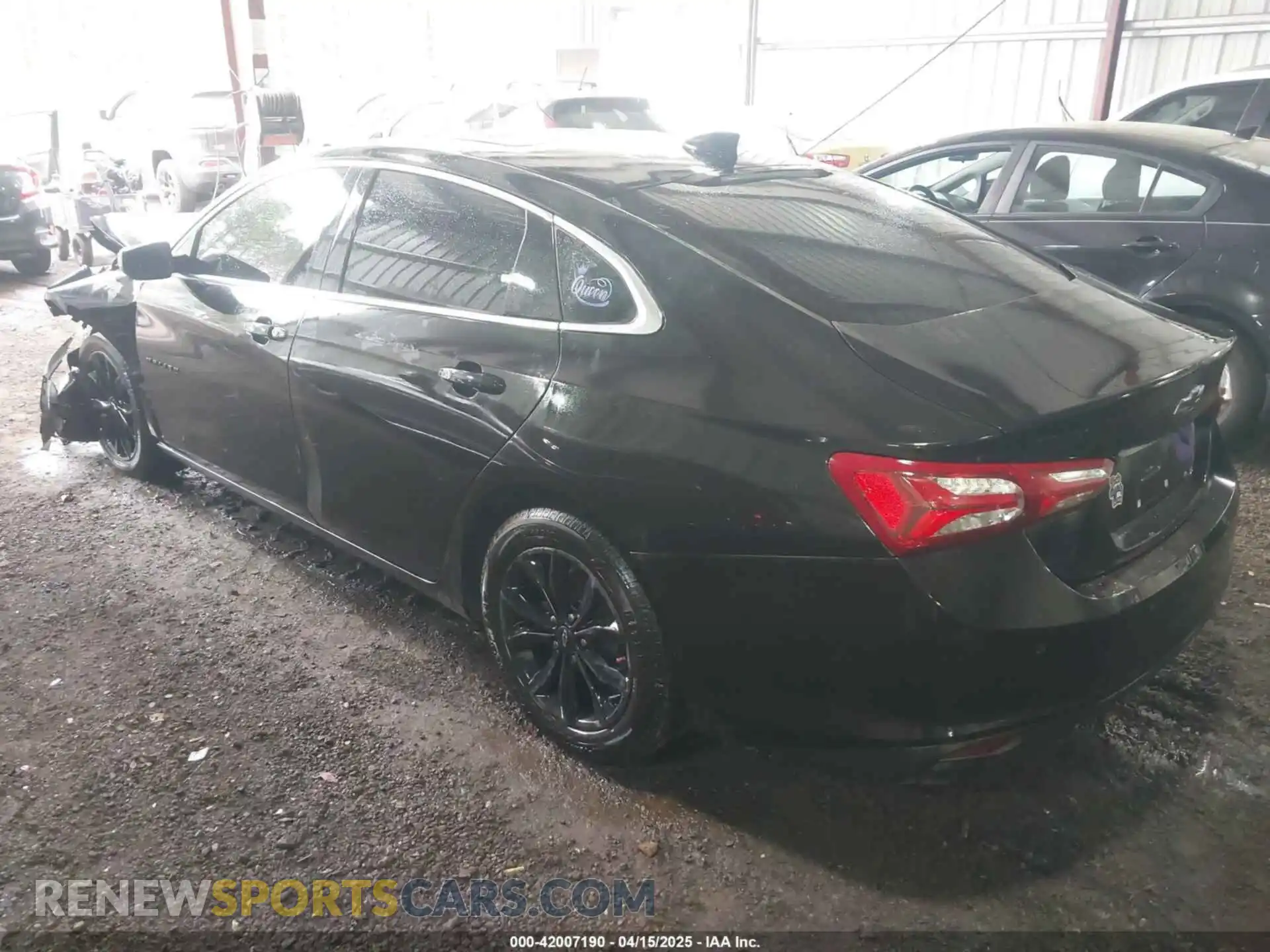 3 Photograph of a damaged car 1G1ZD5ST6MF054401 CHEVROLET MALIBU 2021