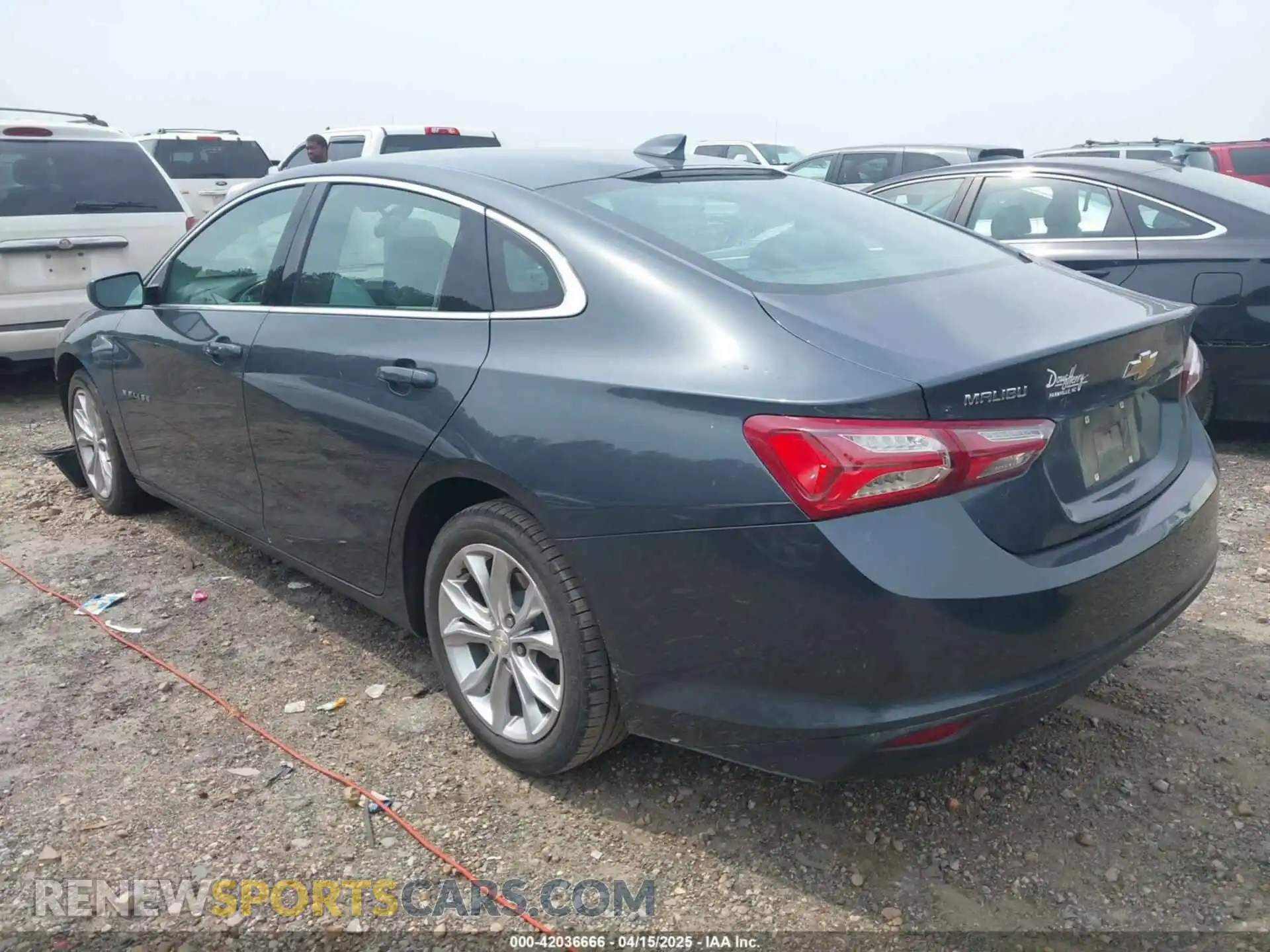 3 Photograph of a damaged car 1G1ZD5ST6MF067231 CHEVROLET MALIBU 2021