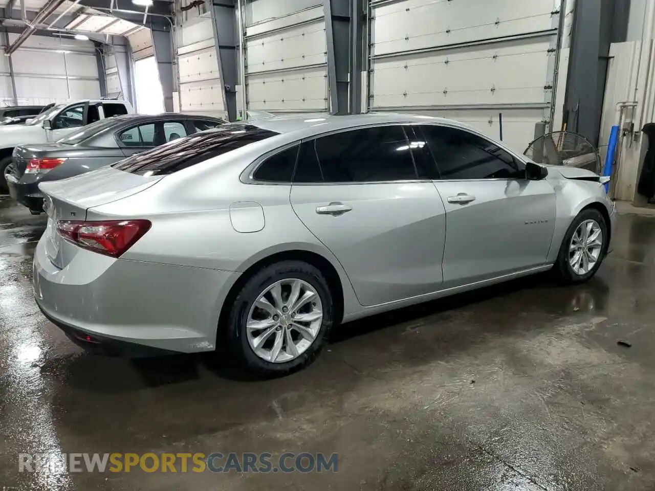 3 Photograph of a damaged car 1G1ZD5ST6MF067262 CHEVROLET MALIBU 2021