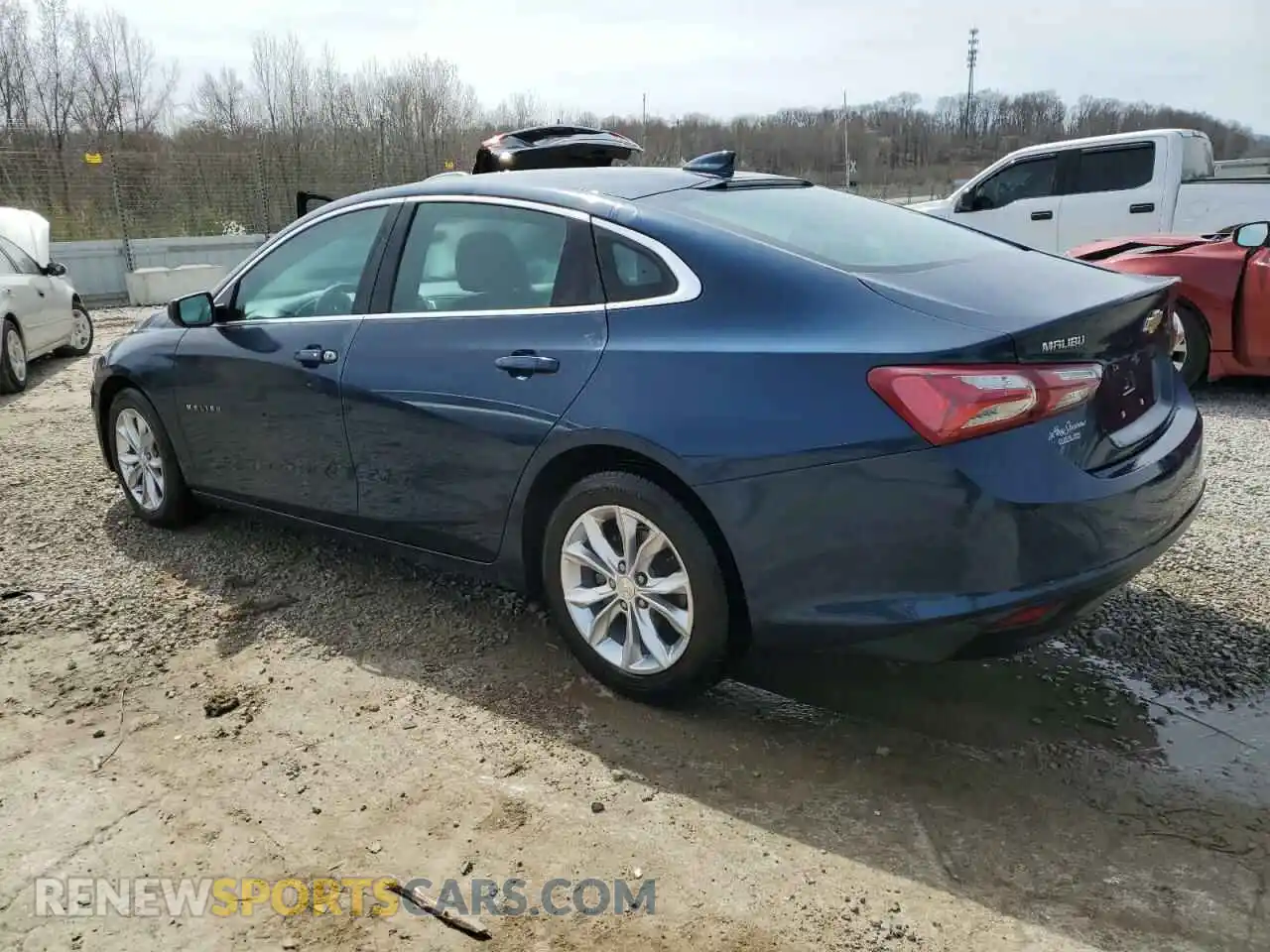 2 Photograph of a damaged car 1G1ZD5ST6MF068587 CHEVROLET MALIBU 2021