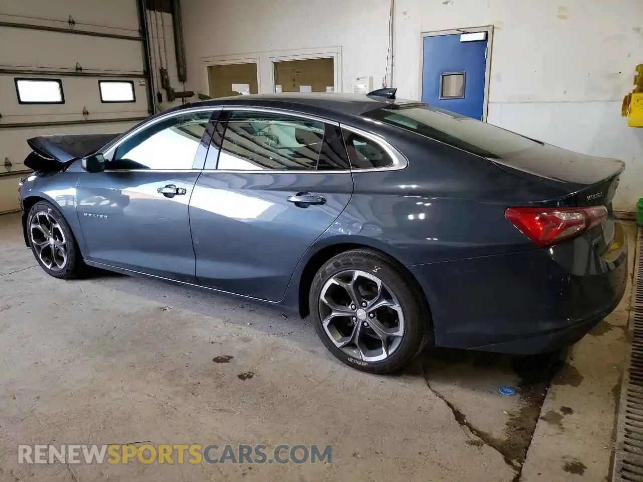 2 Photograph of a damaged car 1G1ZD5ST6MF076754 CHEVROLET MALIBU 2021