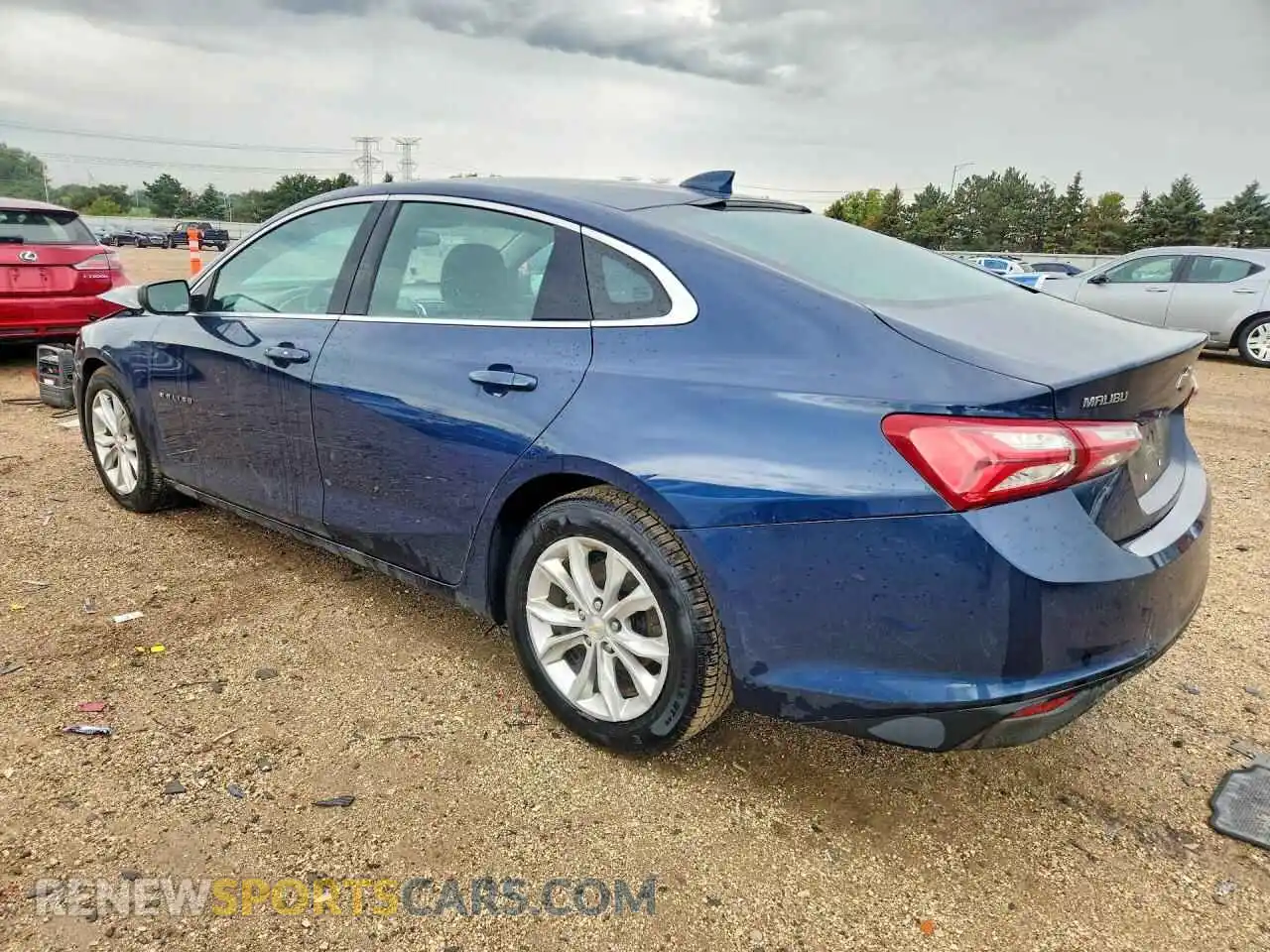 2 fotografías del automóvil dañado 1G1ZD5ST6MF086524 CHEVROLET MALIBU 2021