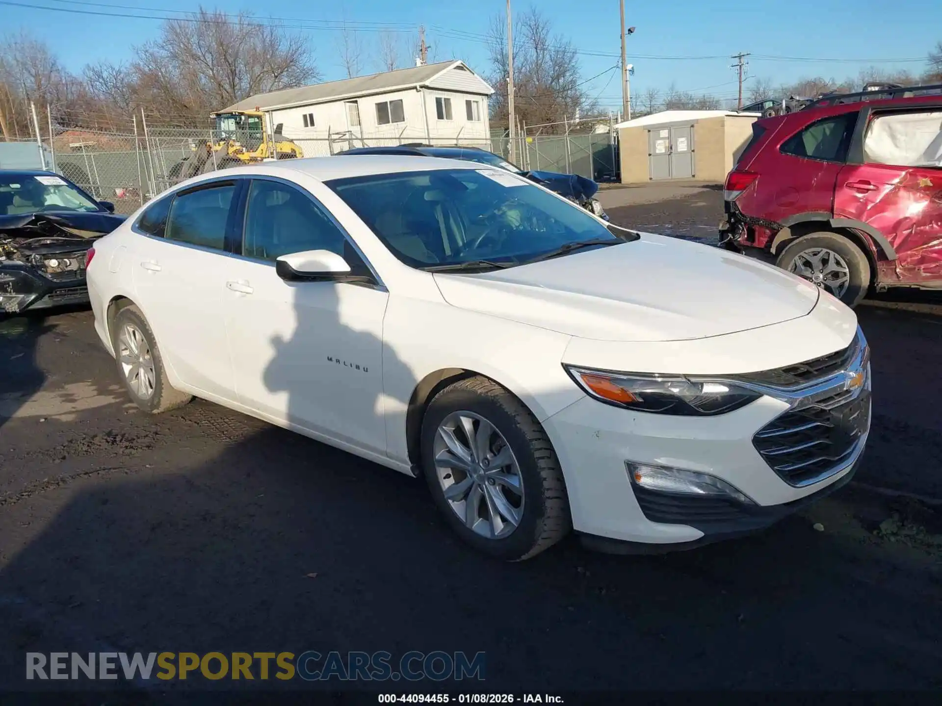 1 Photograph of a damaged car 1G1ZD5ST7MF003473 CHEVROLET MALIBU 2021