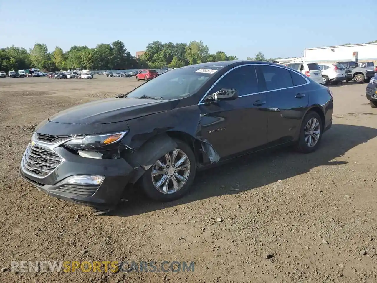 1 Photograph of a damaged car 1G1ZD5ST7MF010553 CHEVROLET MALIBU 2021