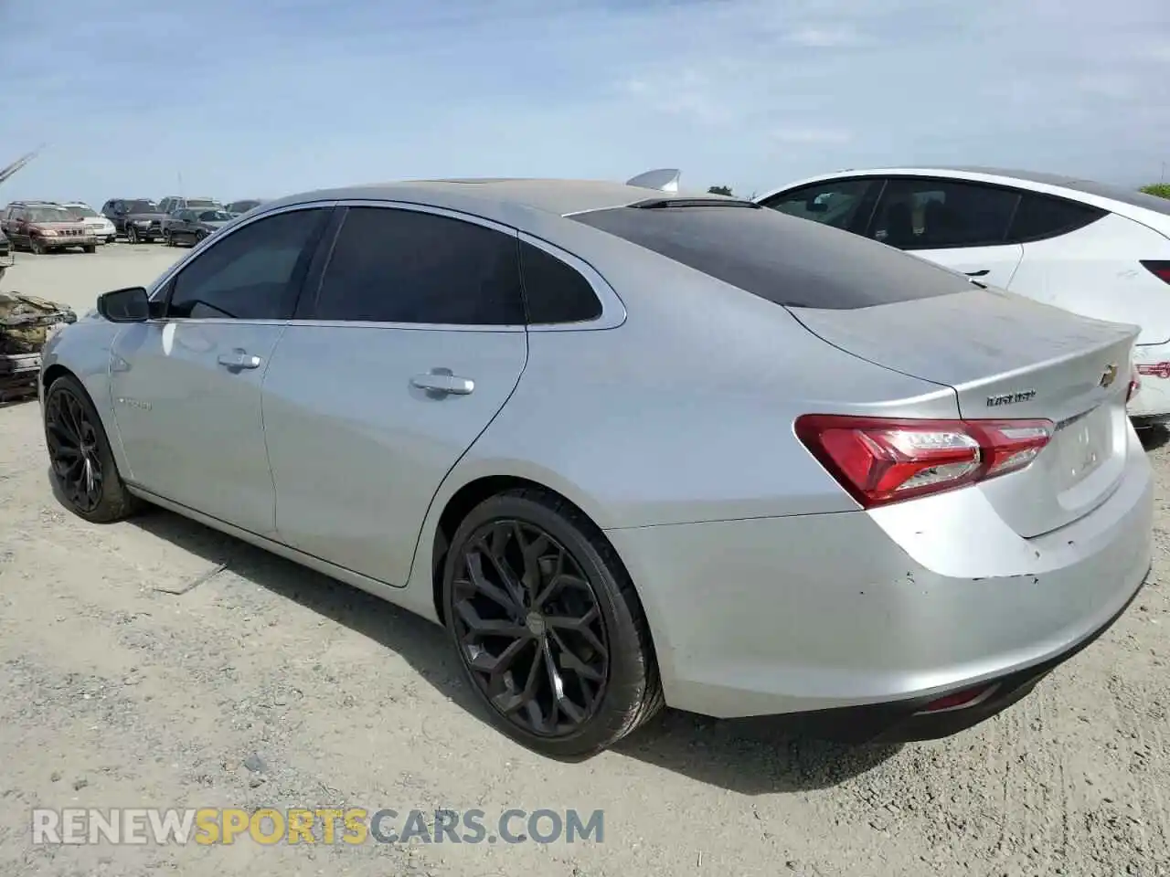2 Photograph of a damaged car 1G1ZD5ST7MF012786 CHEVROLET MALIBU 2021