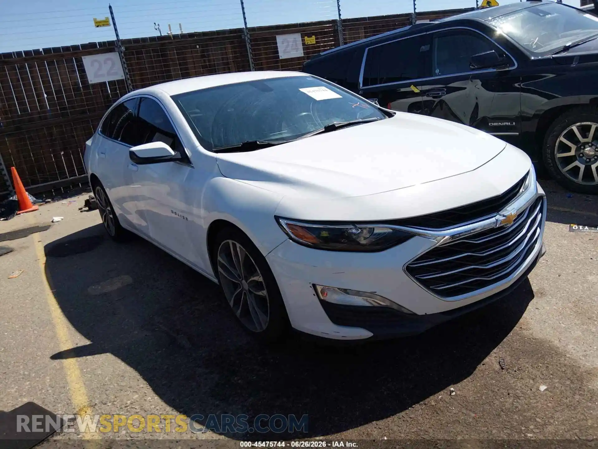1 Фотография поврежденного автомобиля 1G1ZD5ST7MF026963 CHEVROLET MALIBU 2021