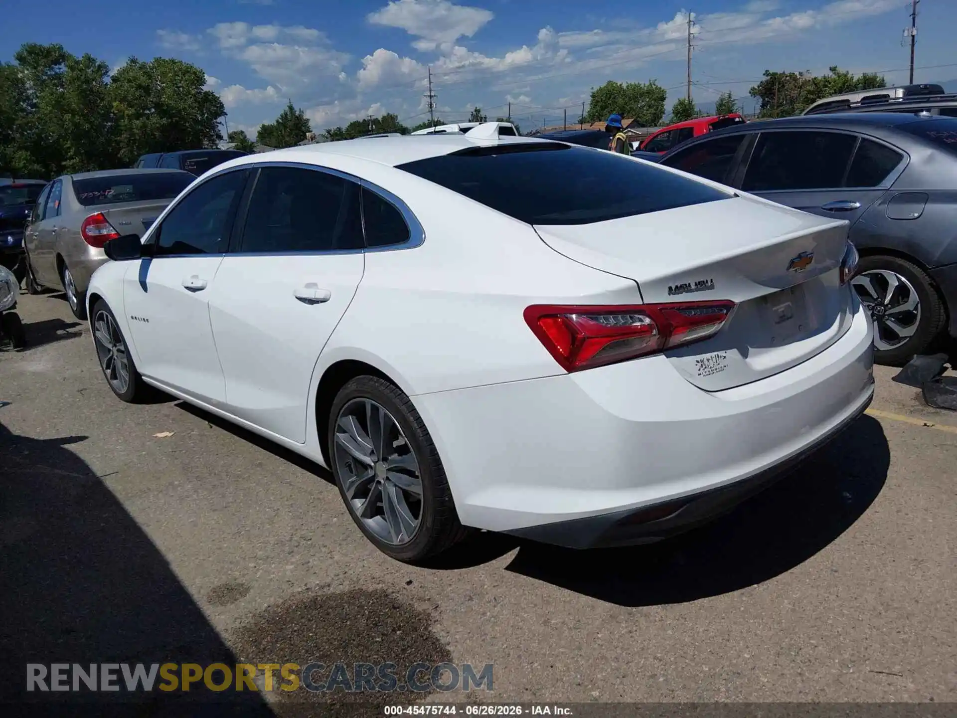 3 Фотография поврежденного автомобиля 1G1ZD5ST7MF026963 CHEVROLET MALIBU 2021