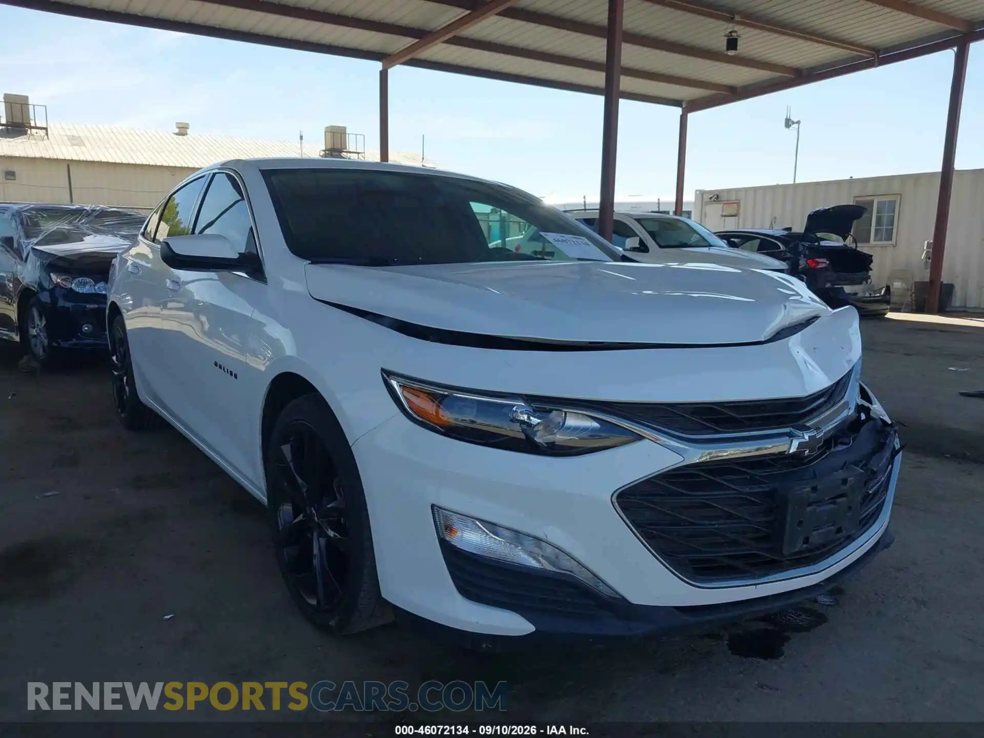 1 Фотография поврежденного автомобиля 1G1ZD5ST7MF045321 CHEVROLET MALIBU 2021