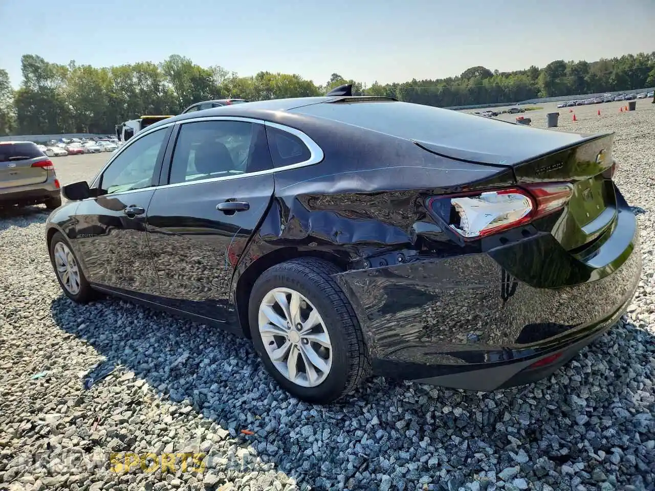 2 Photograph of a damaged car 1G1ZD5ST7MF052379 CHEVROLET MALIBU 2021