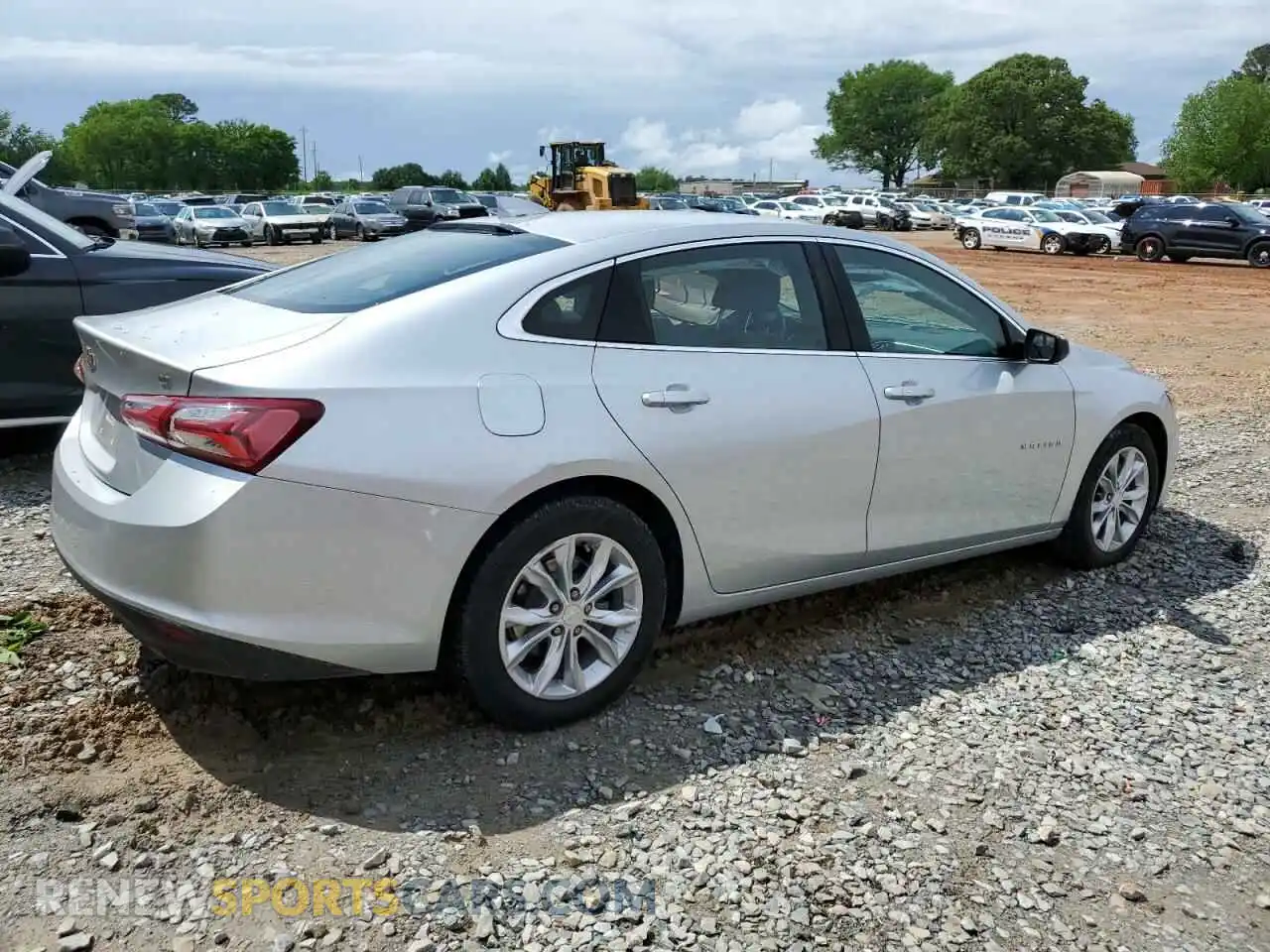 3 Photograph of a damaged car 1G1ZD5ST7MF063477 CHEVROLET MALIBU 2021