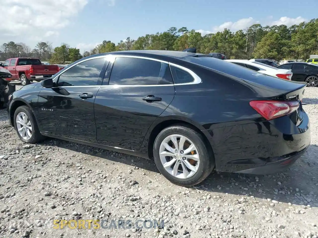 2 Photograph of a damaged car 1G1ZD5ST7MF065312 CHEVROLET MALIBU 2021