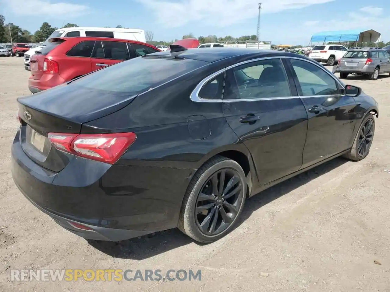 3 Photograph of a damaged car 1G1ZD5ST7MF067447 CHEVROLET MALIBU 2021