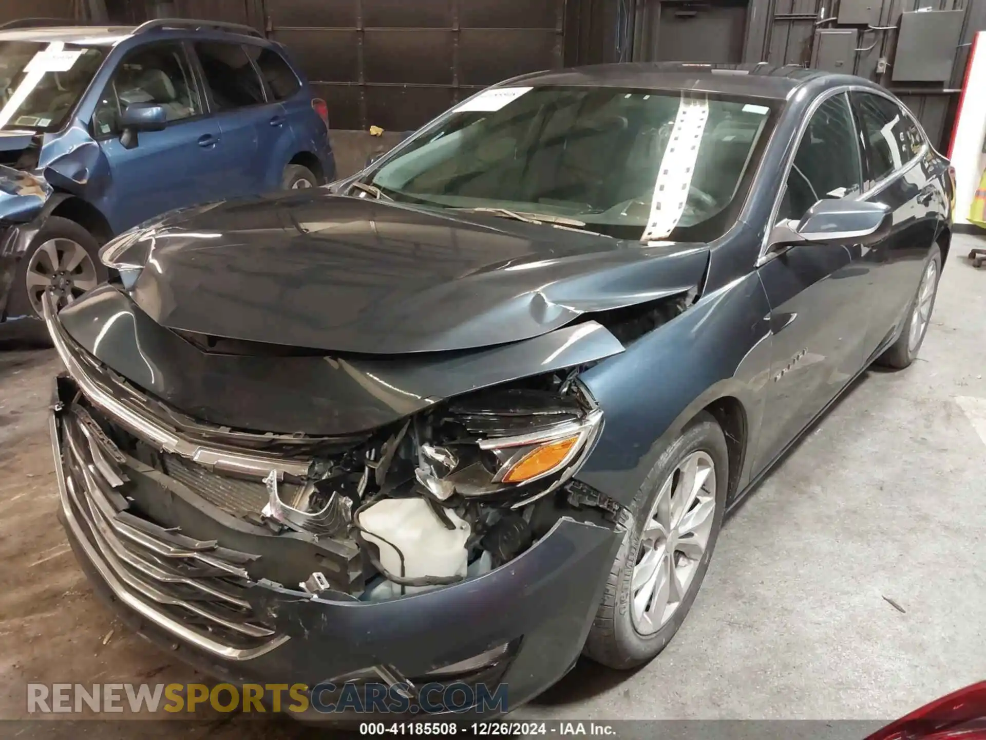 2 Photograph of a damaged car 1G1ZD5ST7MF071904 CHEVROLET MALIBU 2021