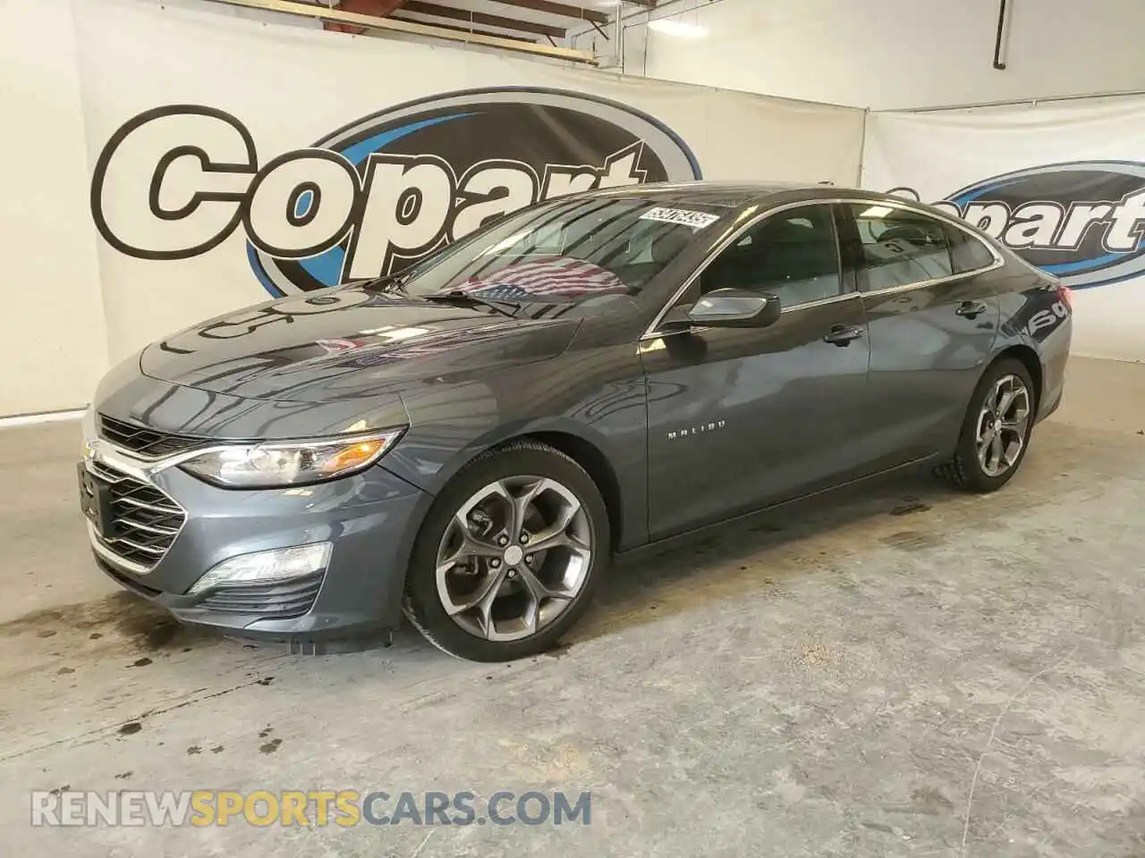 1 Photograph of a damaged car 1G1ZD5ST7MF077380 CHEVROLET MALIBU 2021