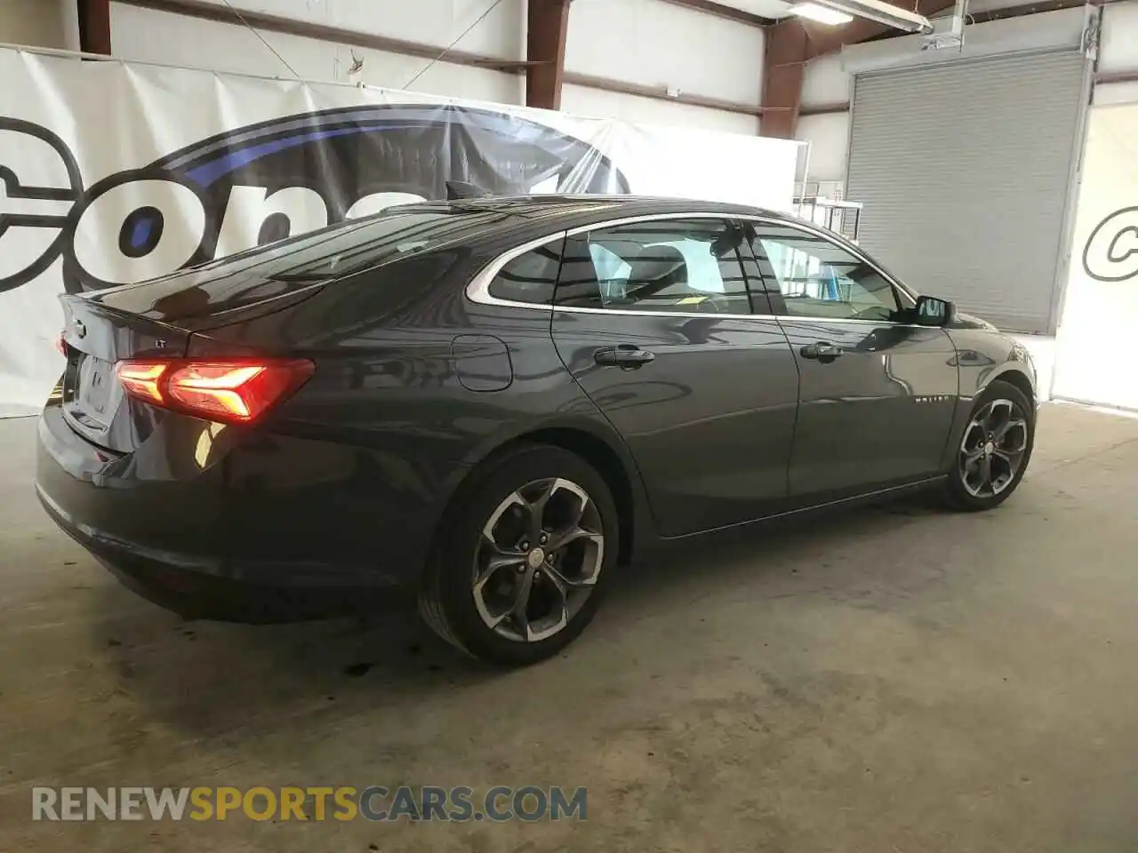 3 Photograph of a damaged car 1G1ZD5ST7MF077380 CHEVROLET MALIBU 2021
