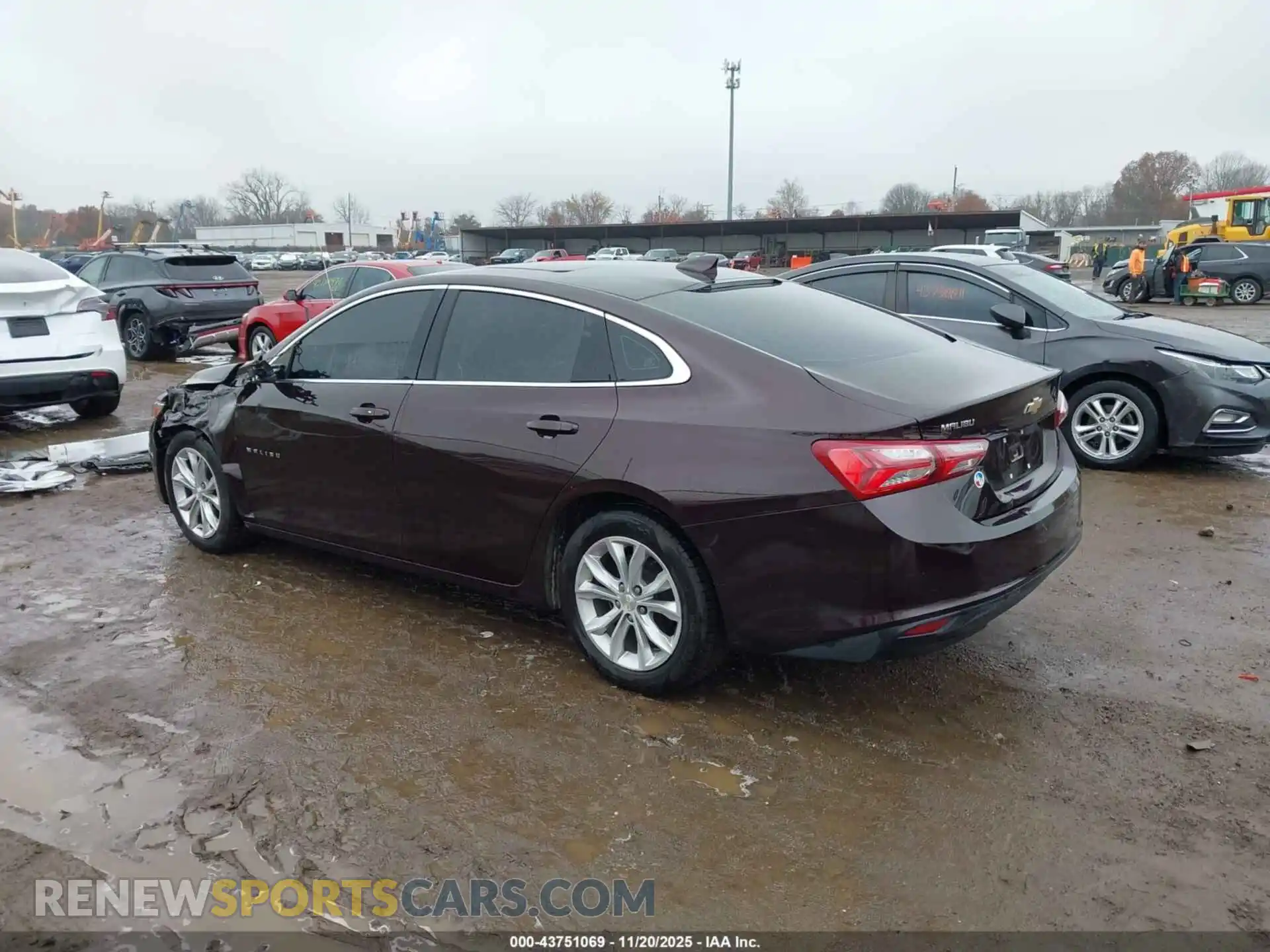 3 fotografías del automóvil dañado 1G1ZD5ST7MF077637 CHEVROLET MALIBU 2021