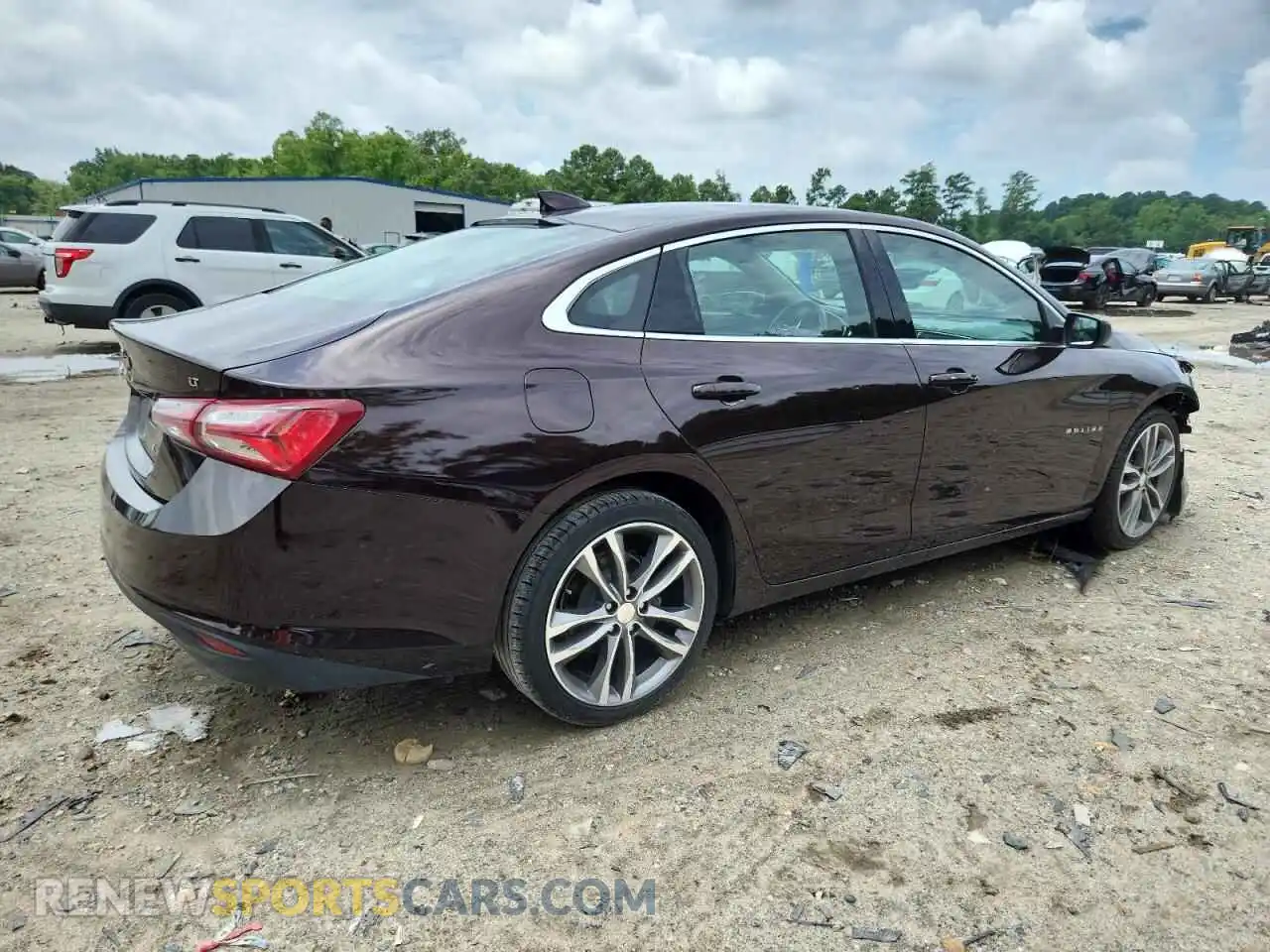 3 Photograph of a damaged car 1G1ZD5ST8MF008049 CHEVROLET MALIBU 2021