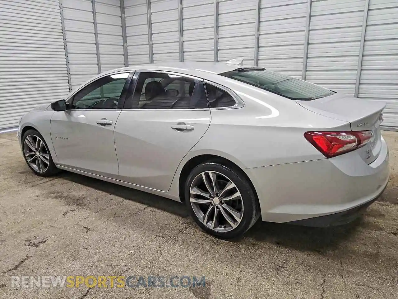 2 fotografías del automóvil dañado 1G1ZD5ST8MF015325 CHEVROLET MALIBU 2021