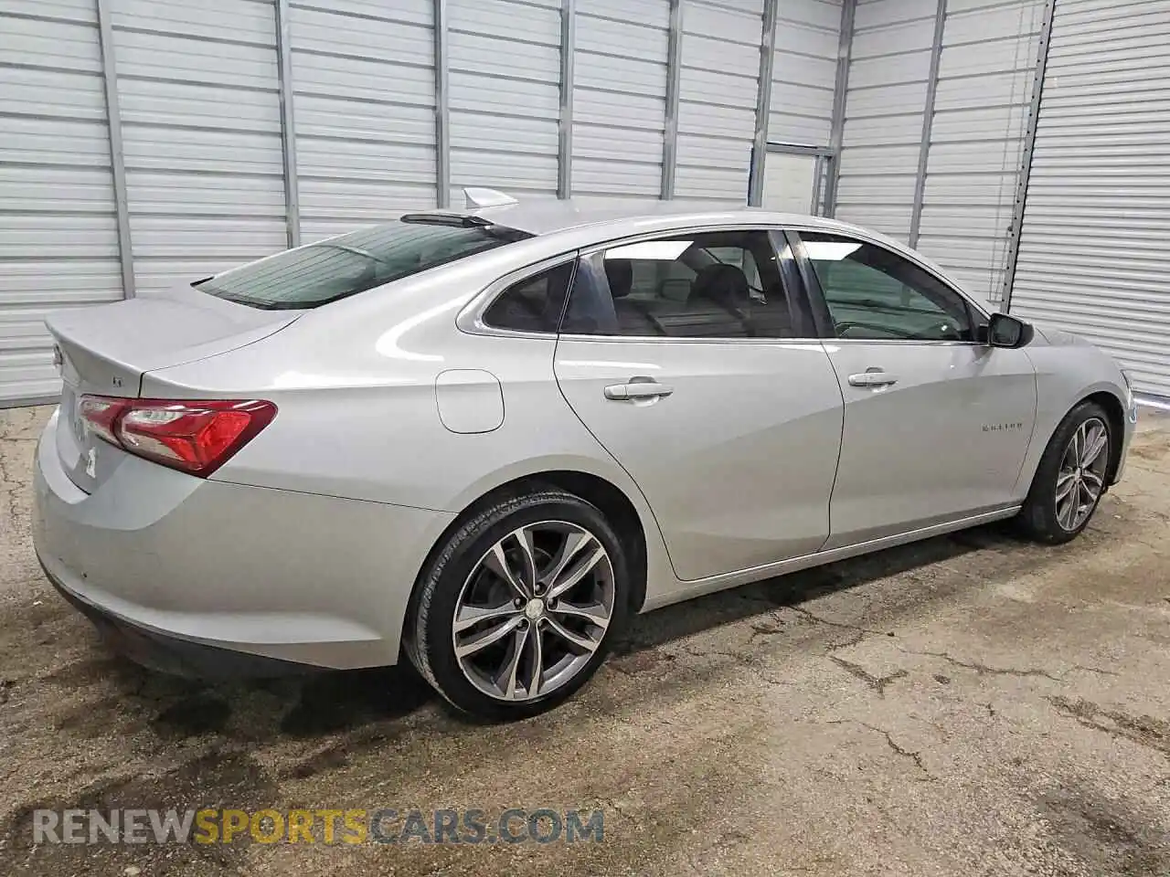 3 fotografías del automóvil dañado 1G1ZD5ST8MF015325 CHEVROLET MALIBU 2021