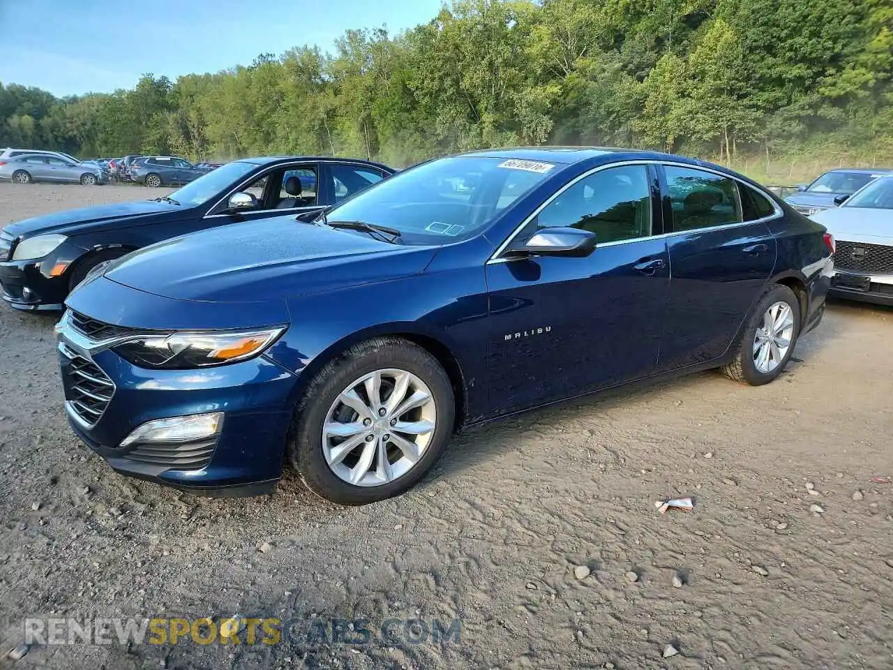 1 Photograph of a damaged car 1G1ZD5ST8MF020072 CHEVROLET MALIBU 2021