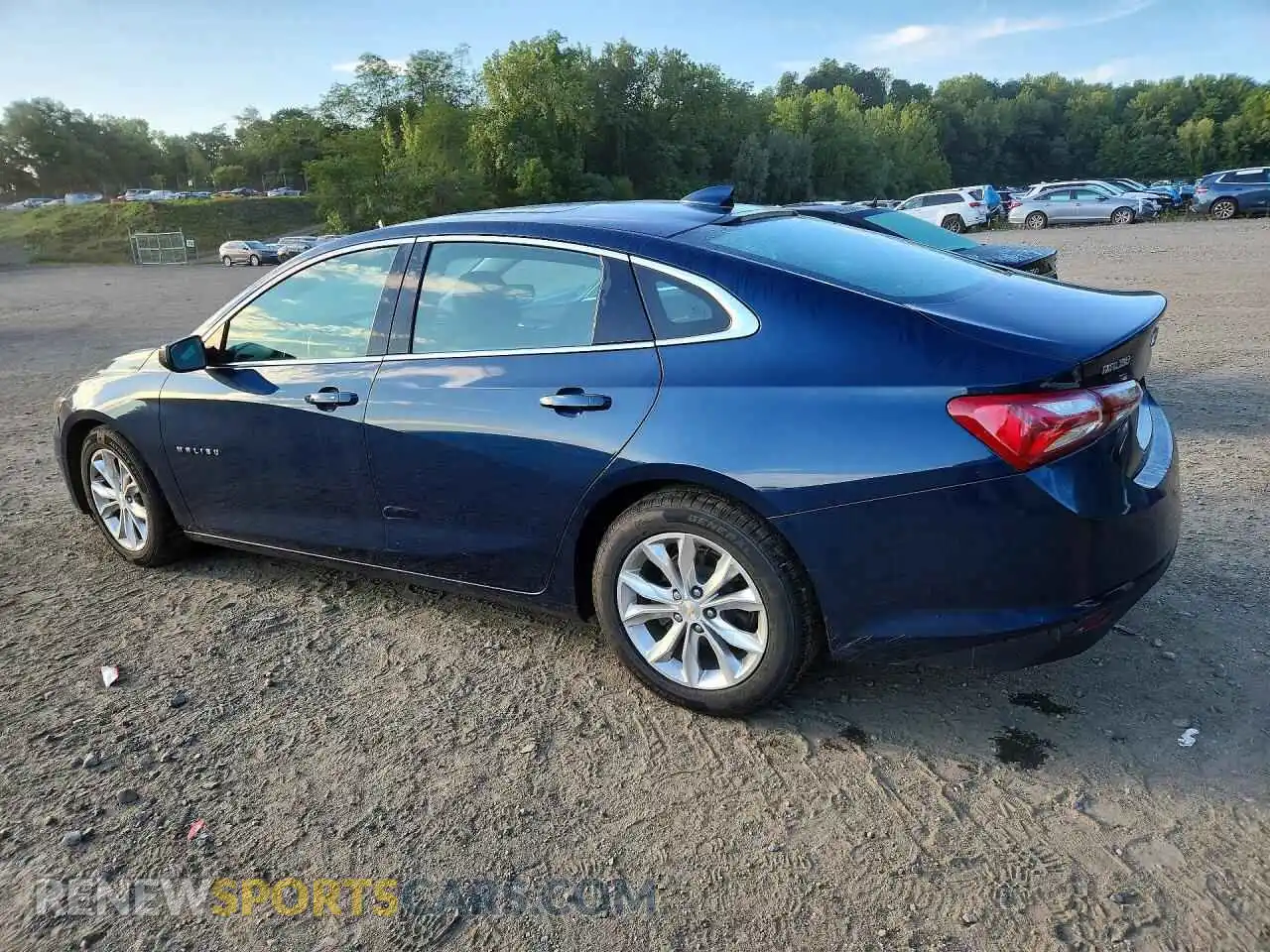 2 Photograph of a damaged car 1G1ZD5ST8MF020072 CHEVROLET MALIBU 2021