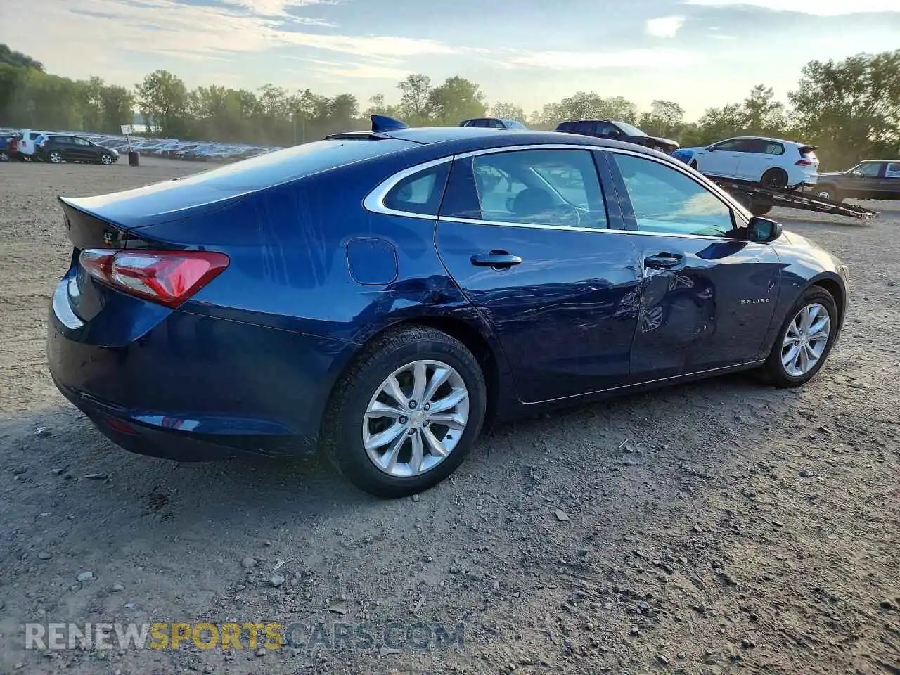 3 Photograph of a damaged car 1G1ZD5ST8MF020072 CHEVROLET MALIBU 2021