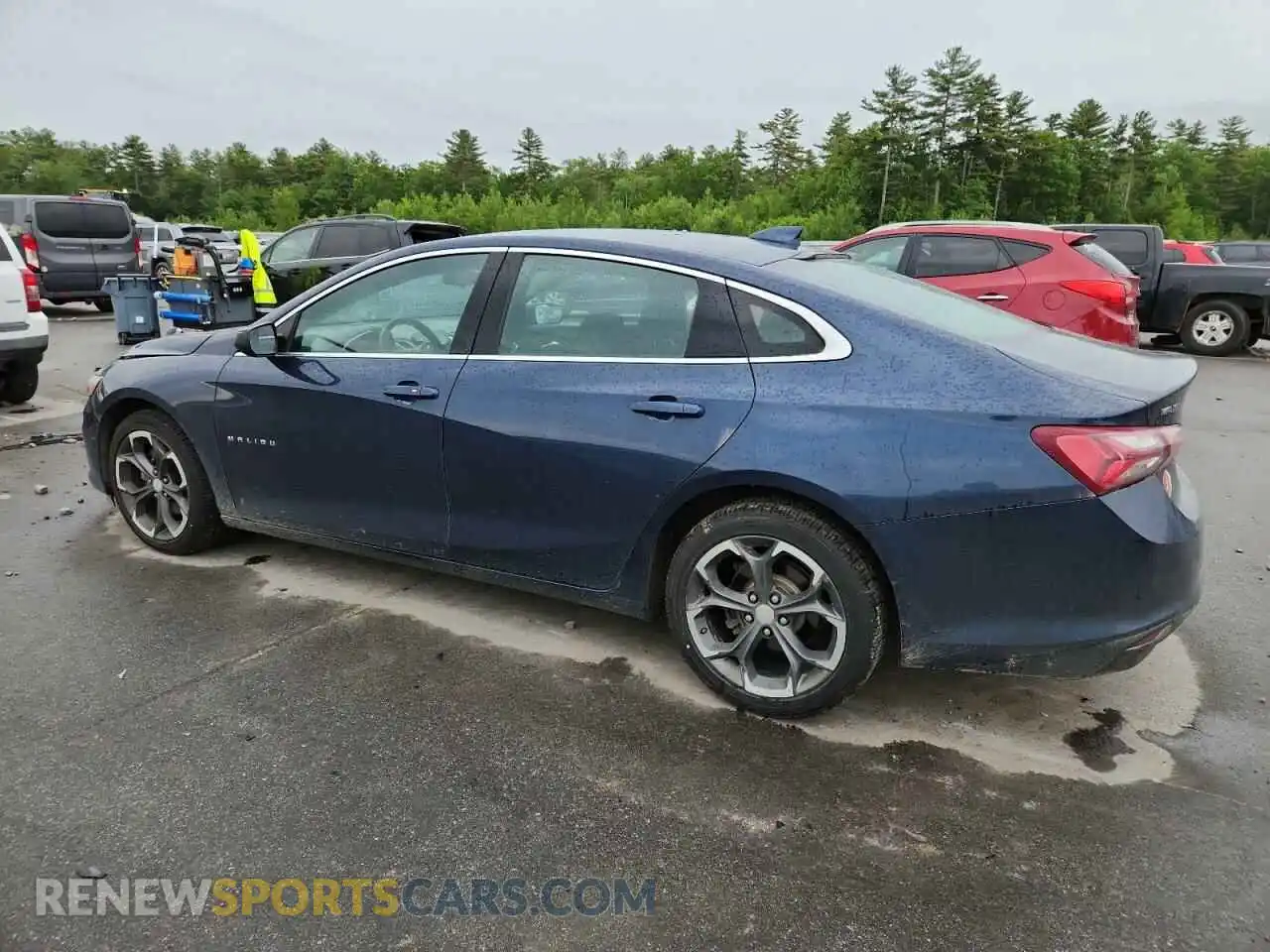 2 Фотография поврежденного автомобиля 1G1ZD5ST8MF024428 CHEVROLET MALIBU 2021
