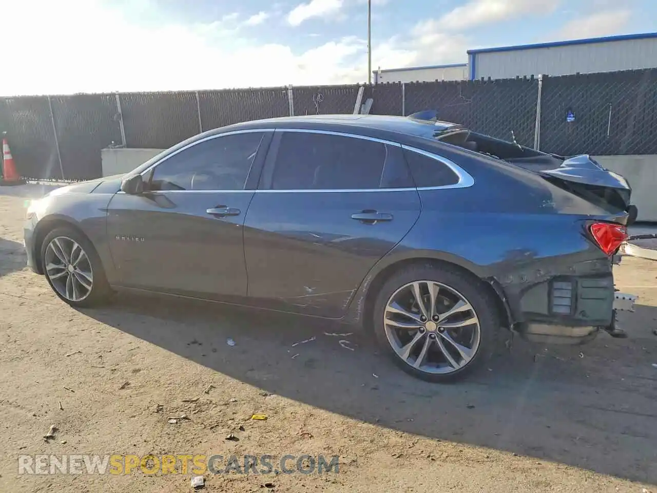 2 Photograph of a damaged car 1G1ZD5ST8MF026969 CHEVROLET MALIBU 2021