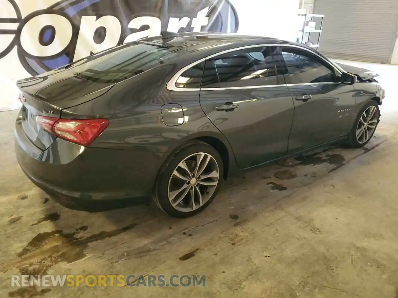 3 Photograph of a damaged car 1G1ZD5ST8MF034036 CHEVROLET MALIBU 2021