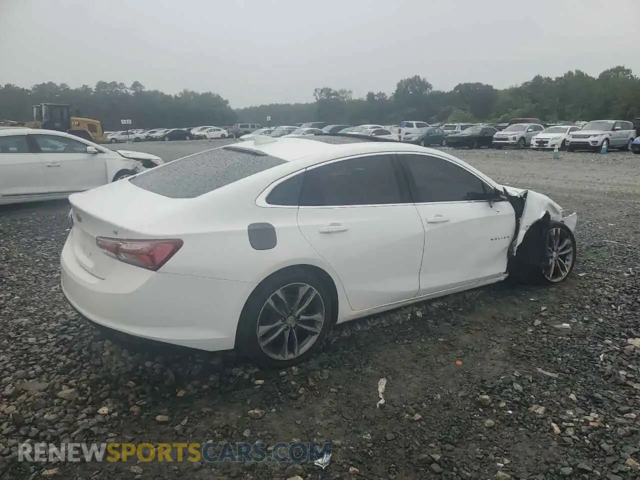 3 Photograph of a damaged car 1G1ZD5ST8MF035302 CHEVROLET MALIBU 2021