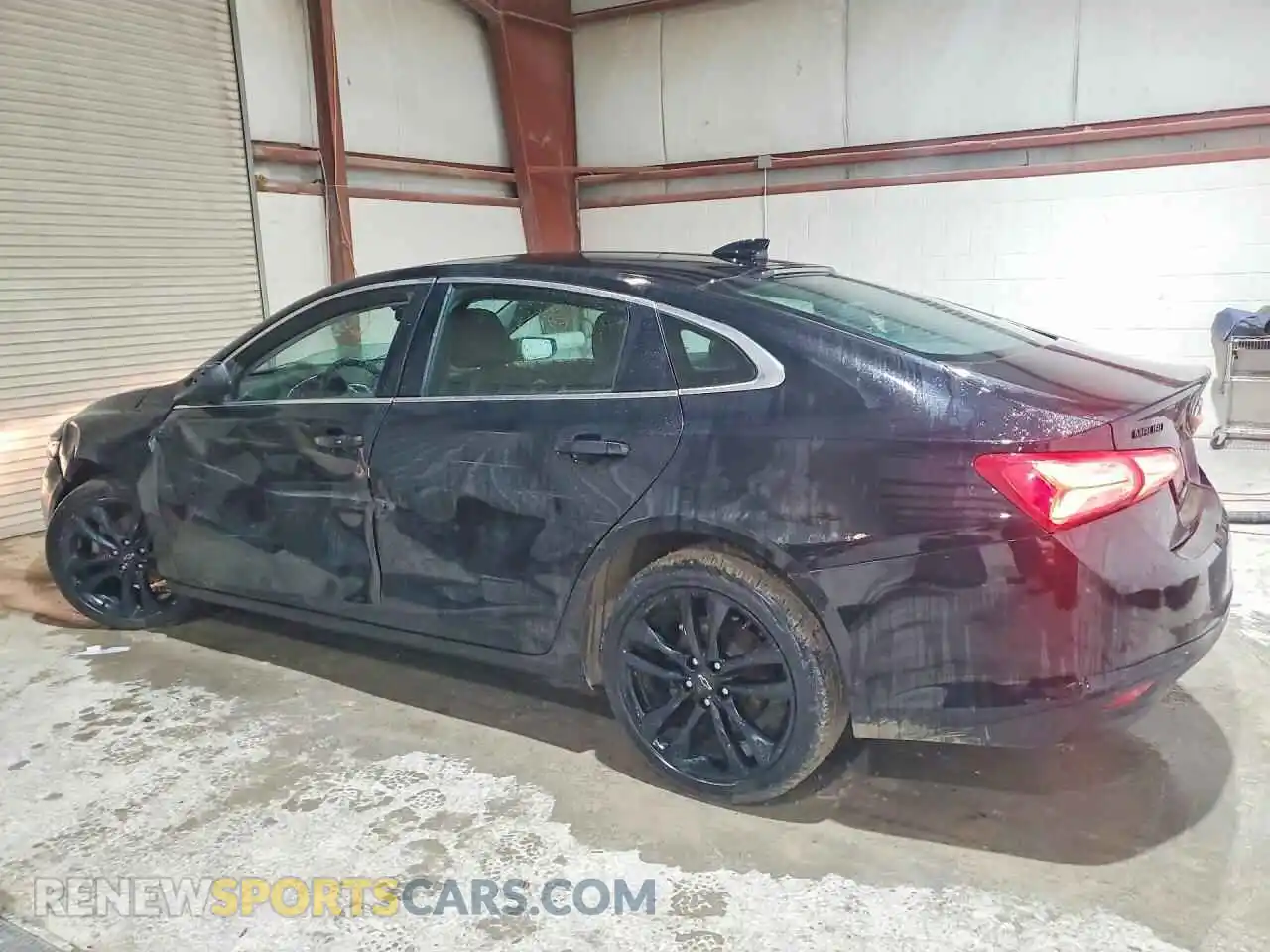 2 Photograph of a damaged car 1G1ZD5ST8MF036059 CHEVROLET MALIBU 2021