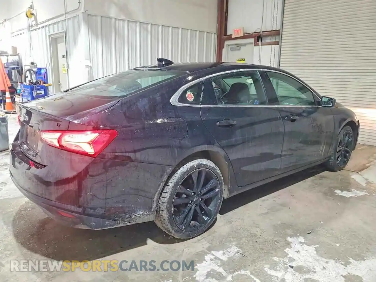 3 Photograph of a damaged car 1G1ZD5ST8MF036059 CHEVROLET MALIBU 2021