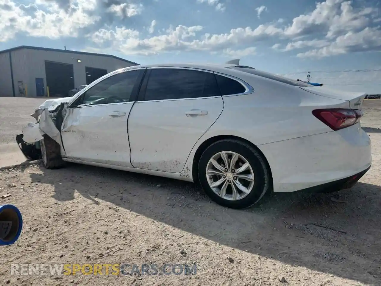 2 Photograph of a damaged car 1G1ZD5ST8MF045800 CHEVROLET MALIBU 2021