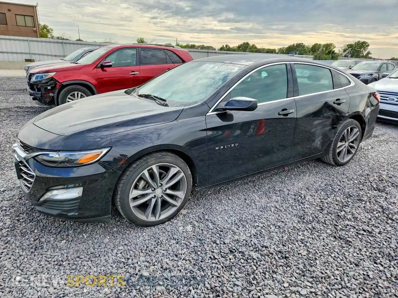 1 Photograph of a damaged car 1G1ZD5ST8MF060751 CHEVROLET MALIBU 2021