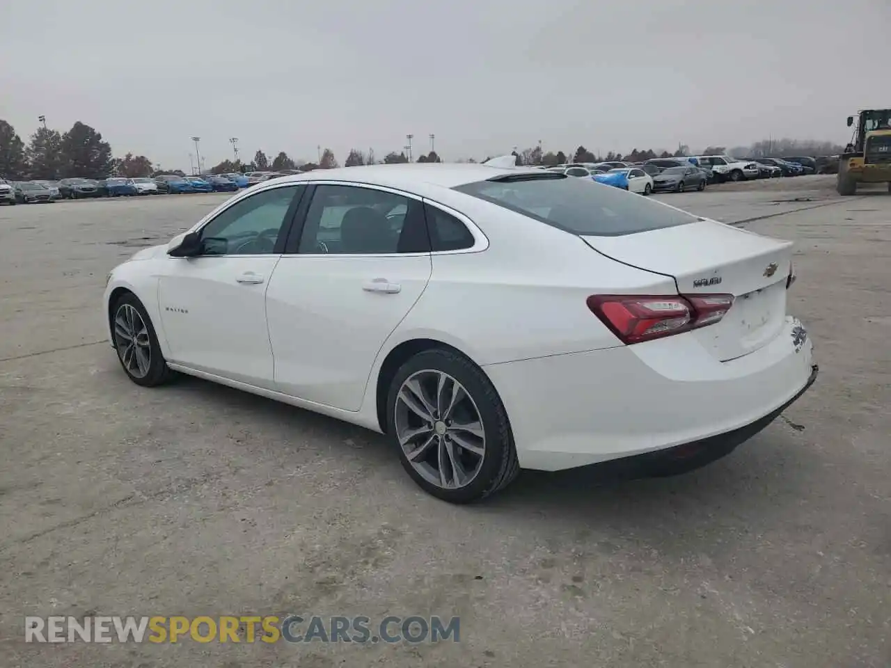 2 Photograph of a damaged car 1G1ZD5ST8MF077341 CHEVROLET MALIBU 2021