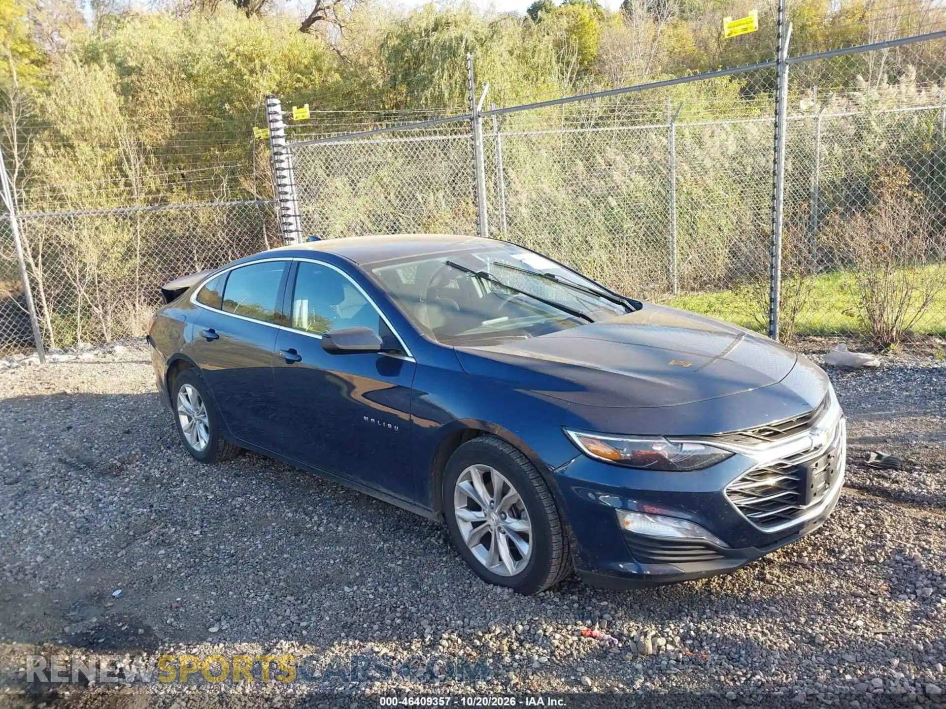 1 Photograph of a damaged car 1G1ZD5ST8MF085973 CHEVROLET MALIBU 2021