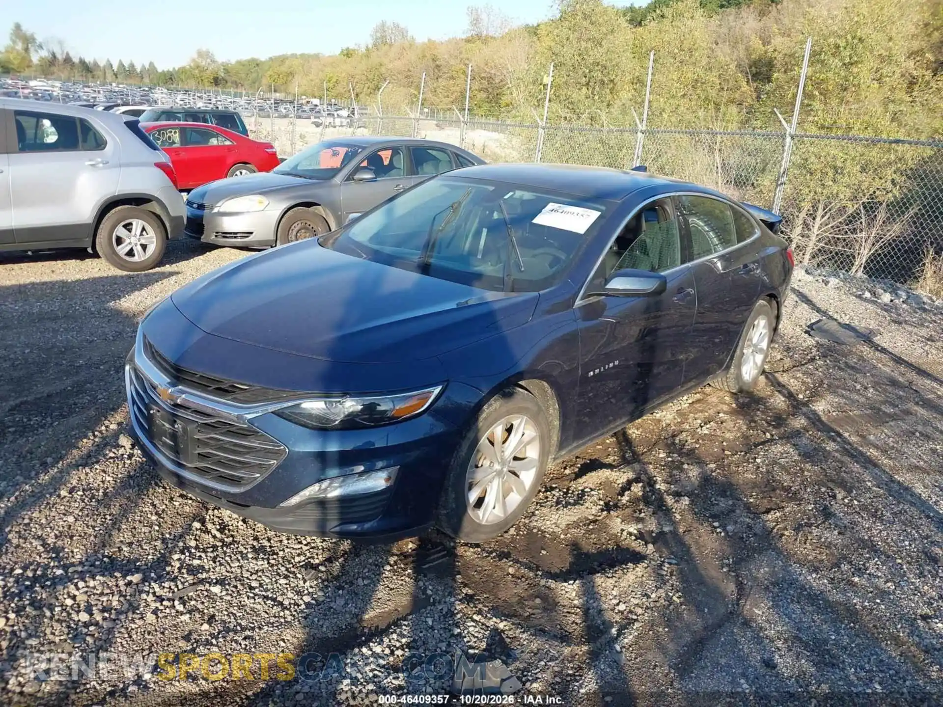 2 Photograph of a damaged car 1G1ZD5ST8MF085973 CHEVROLET MALIBU 2021