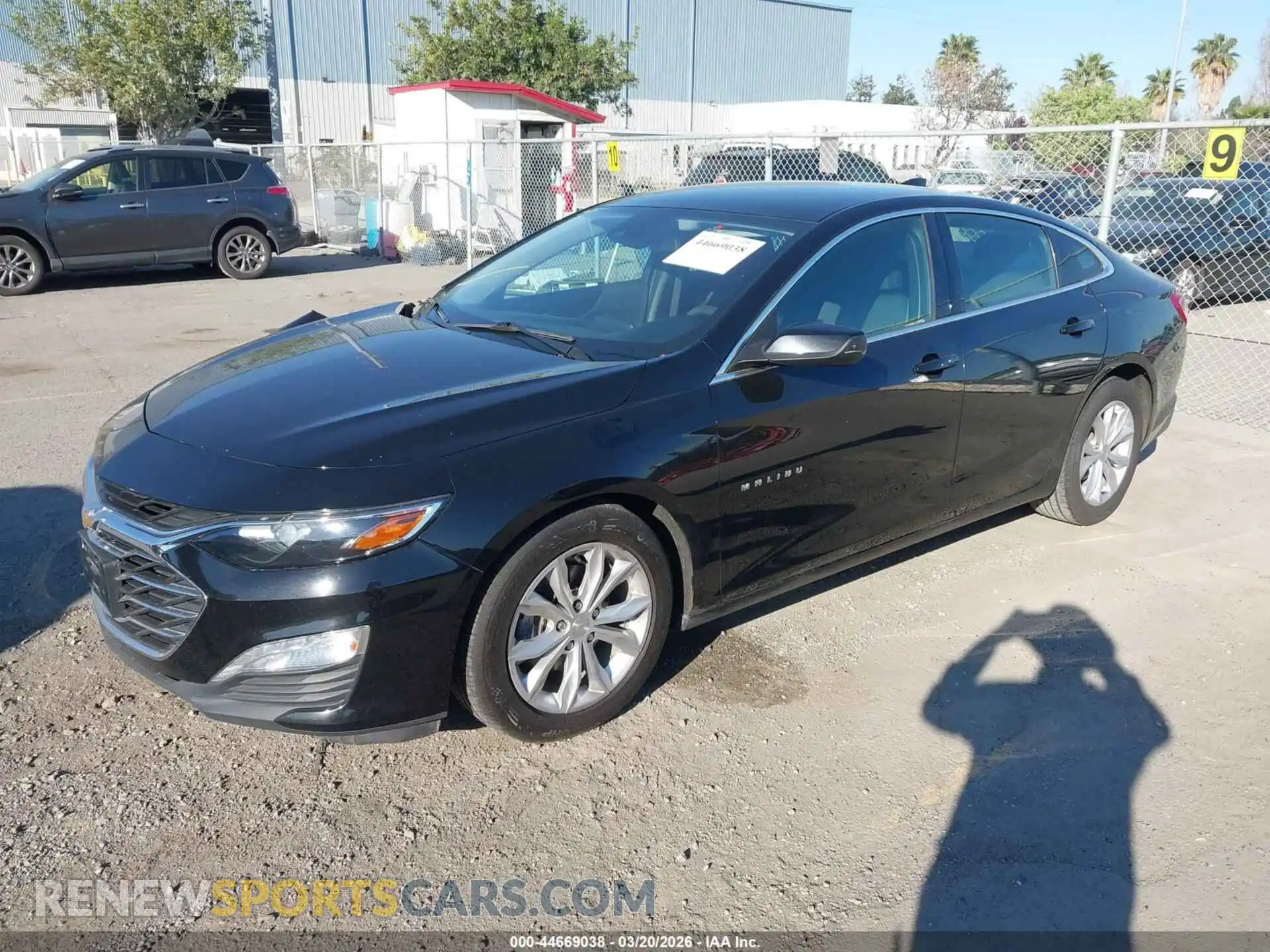 2 Photograph of a damaged car 1G1ZD5ST9MF011994 CHEVROLET MALIBU 2021