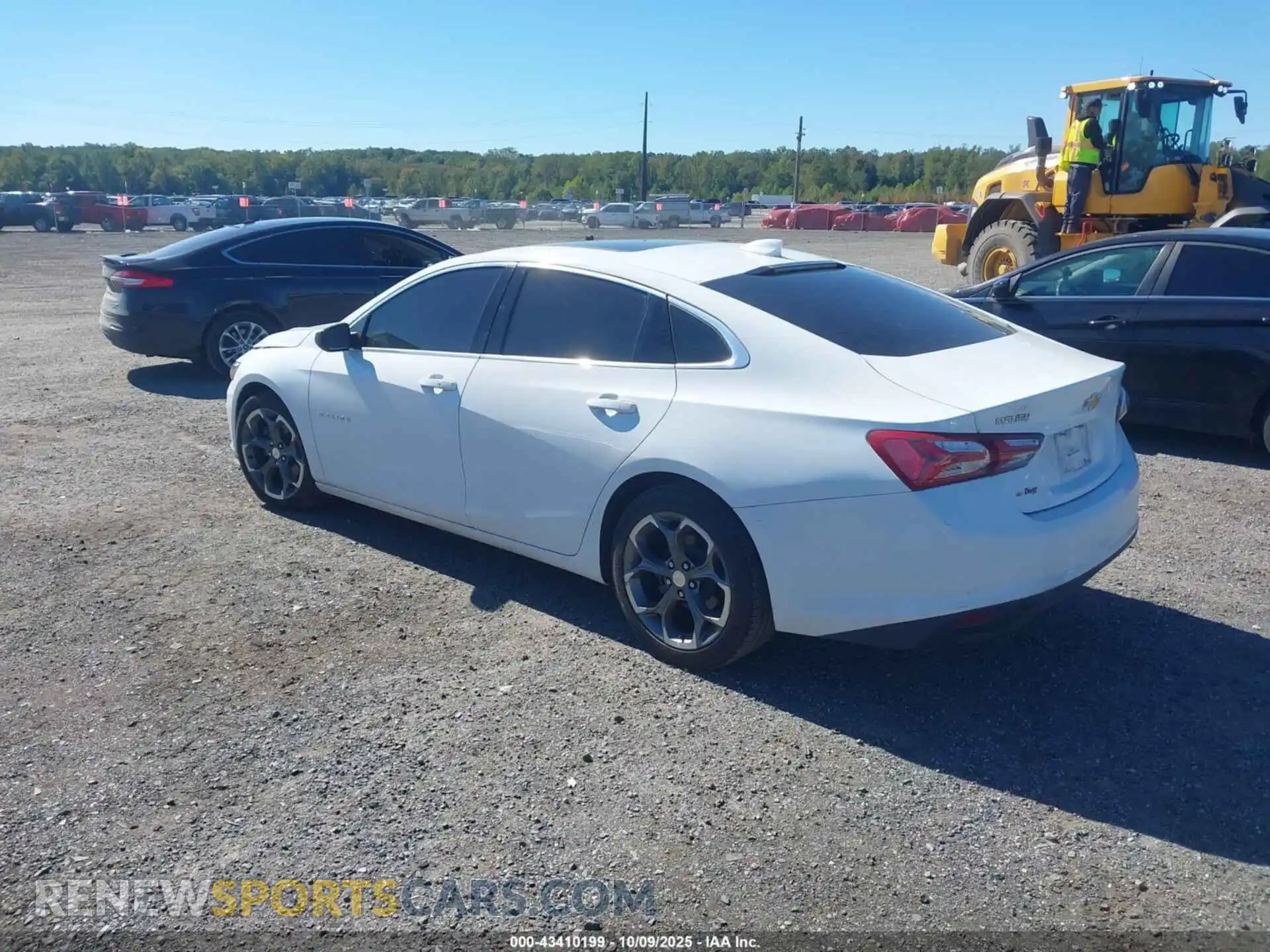 3 Photograph of a damaged car 1G1ZD5ST9MF024177 CHEVROLET MALIBU 2021