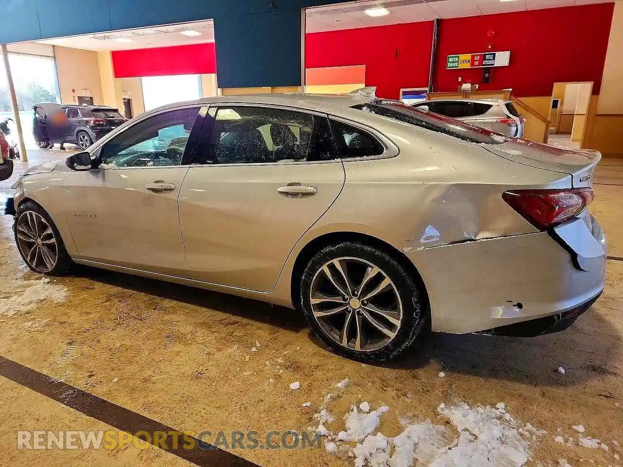 2 Фотография поврежденного автомобиля 1G1ZD5ST9MF026561 CHEVROLET MALIBU 2021