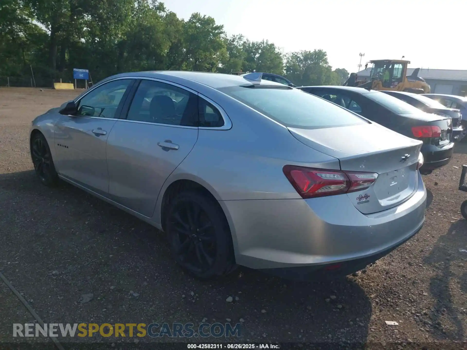 3 Photograph of a damaged car 1G1ZD5ST9MF033123 CHEVROLET MALIBU 2021